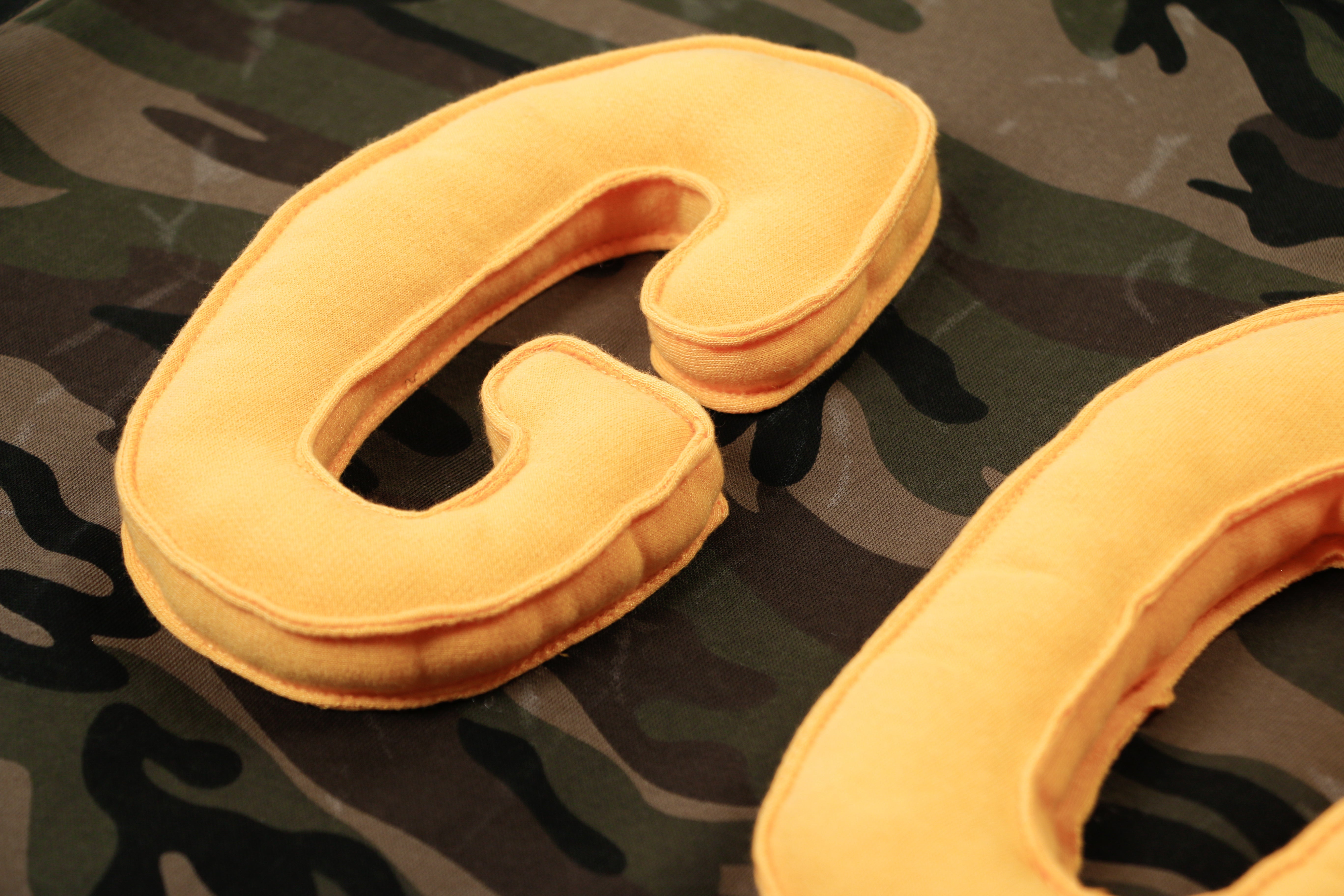 3-6-5.shop Camo “GO!” Puff Hoodie