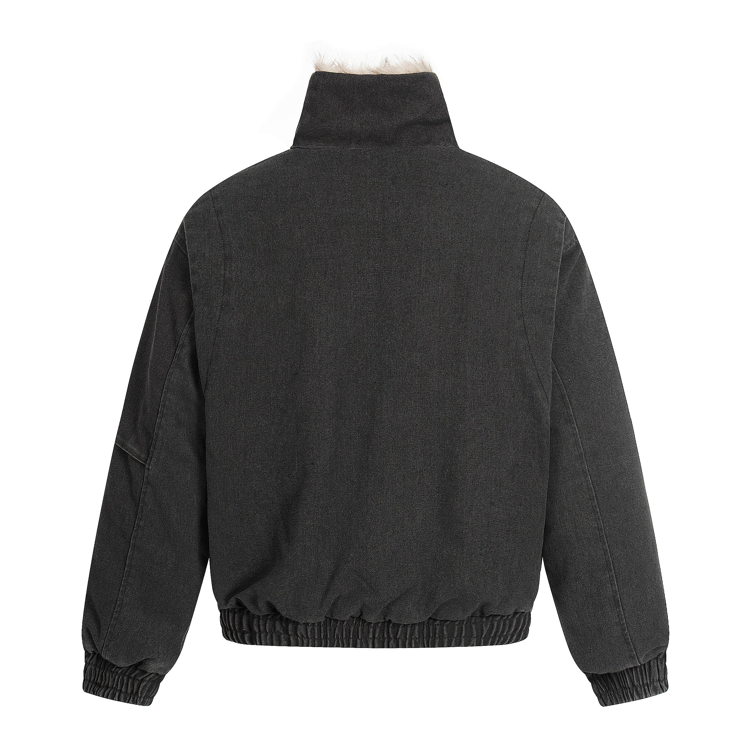 3-6-5.shop Fleece-Lined Utility Jacket