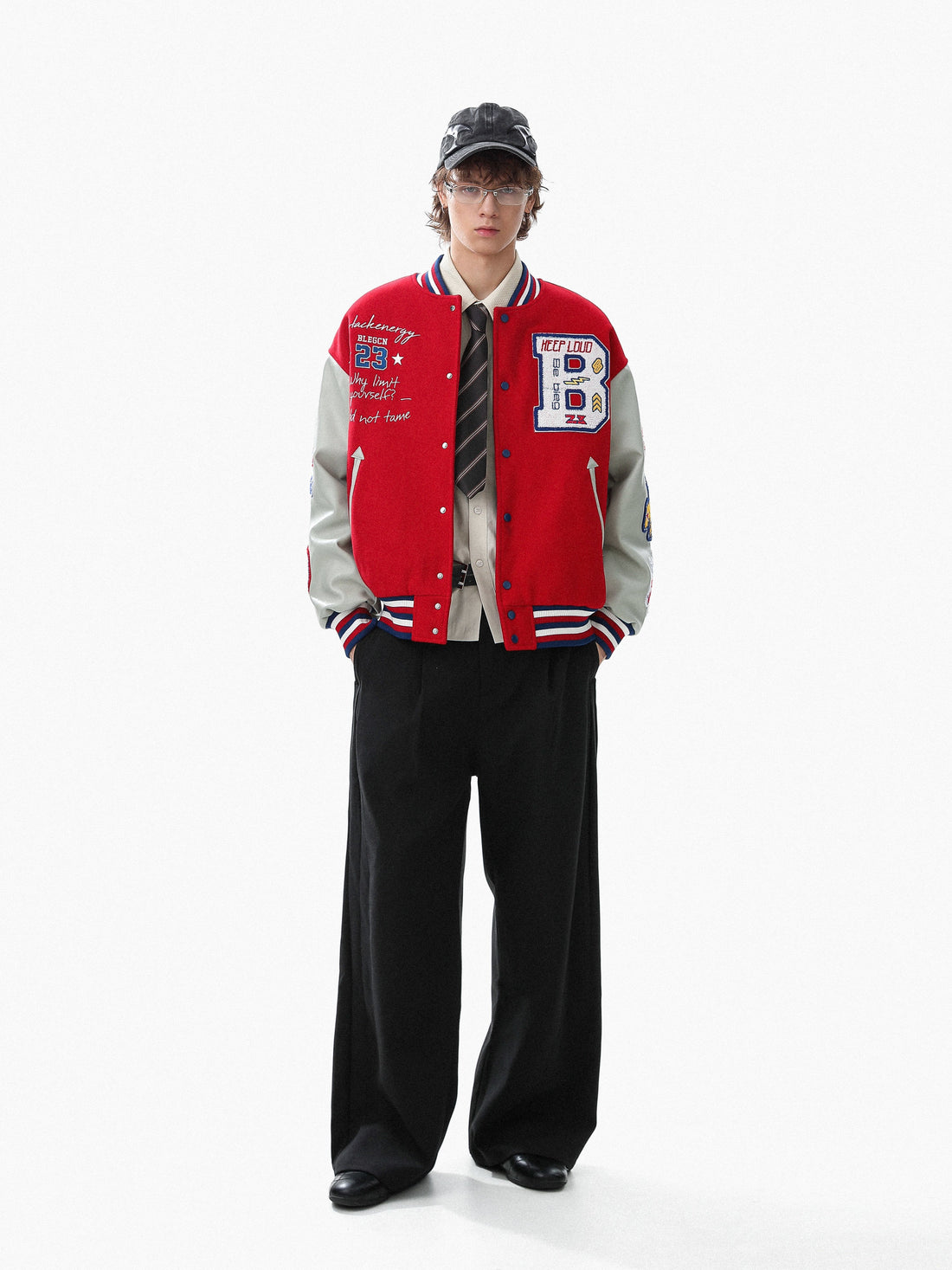 3-6-5.shop Wild at Heart Varsity Jacket