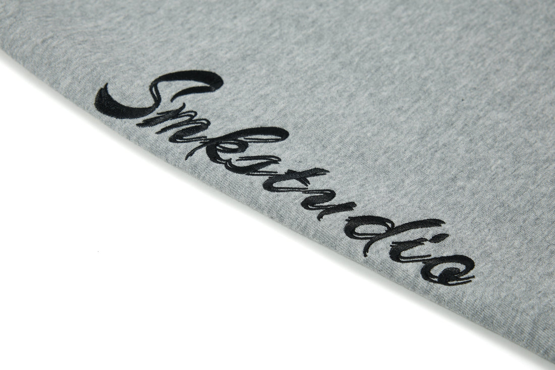 3-6-5.shop Curved Panel Wide-Leg Sweatpants