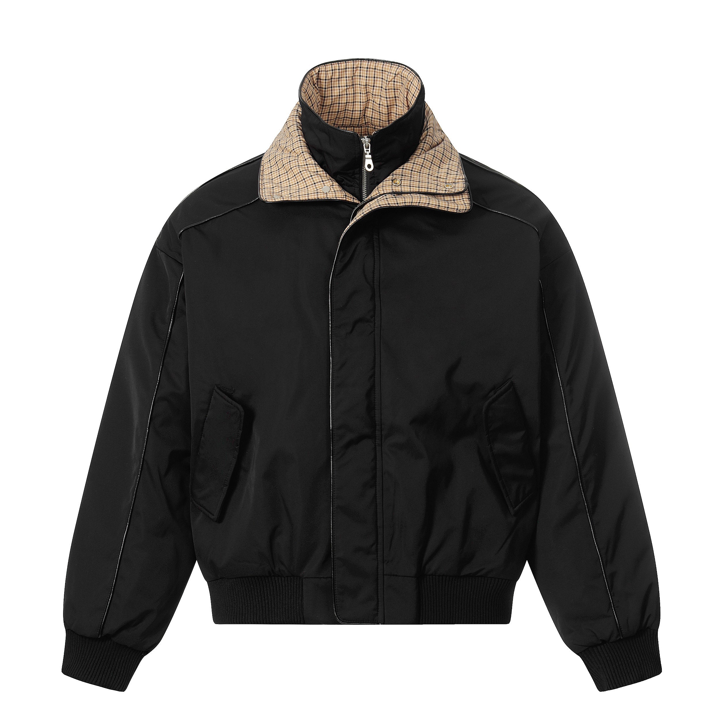 3-6-5.shop Reversible Collar Padded Jacket