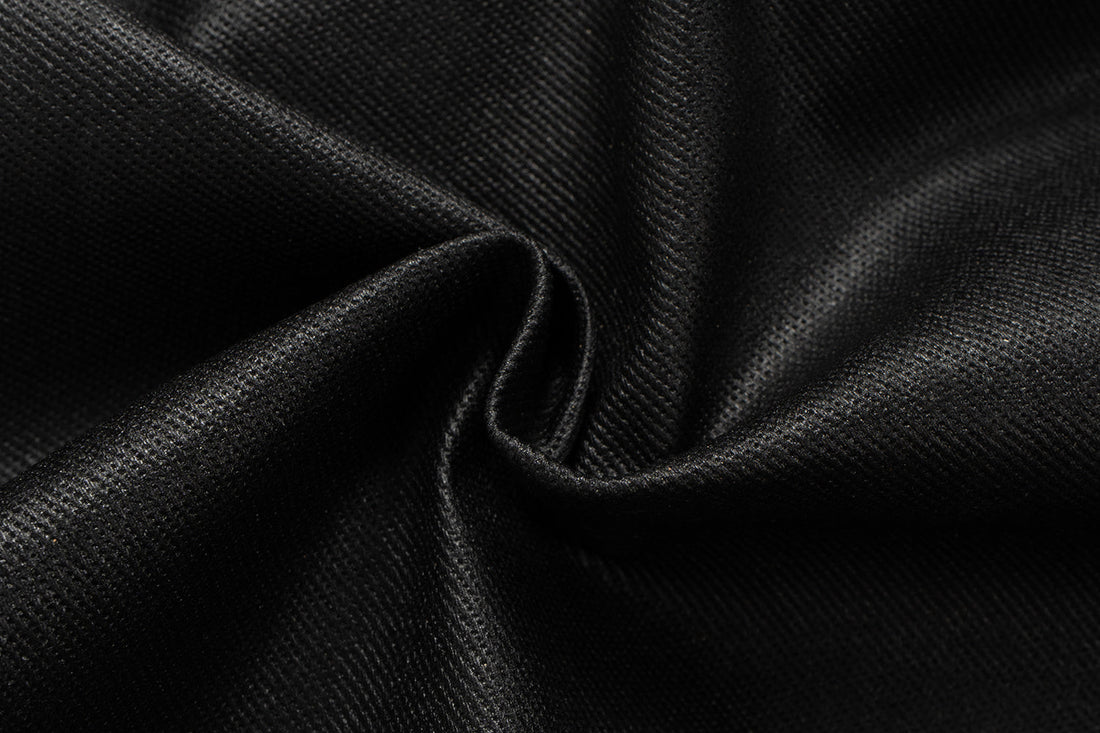 3-6-5.shop Blade-Cut Zip Leather Pants