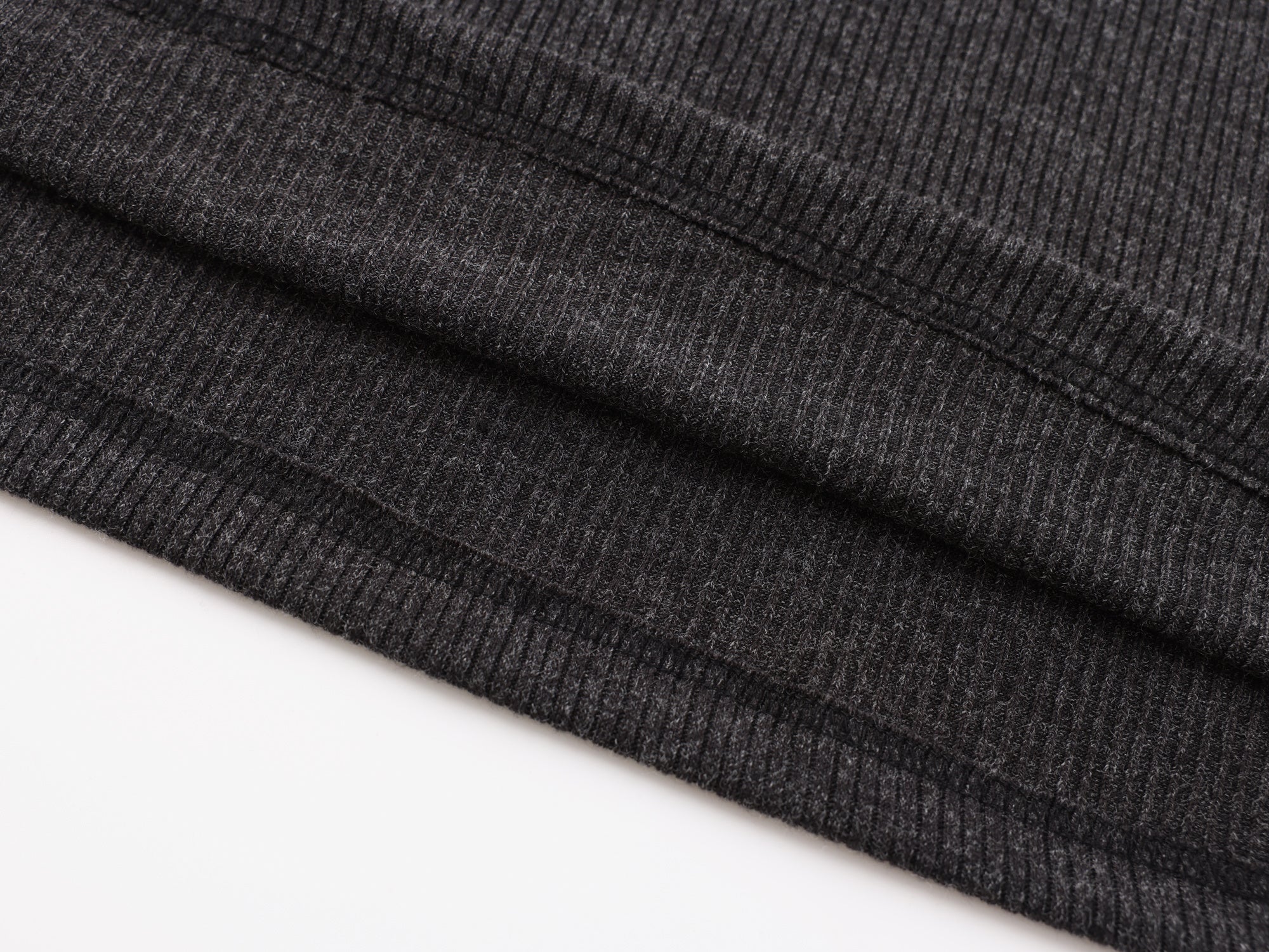 3-6-5.shop Ribbed Texture Long-Sleeve Tee