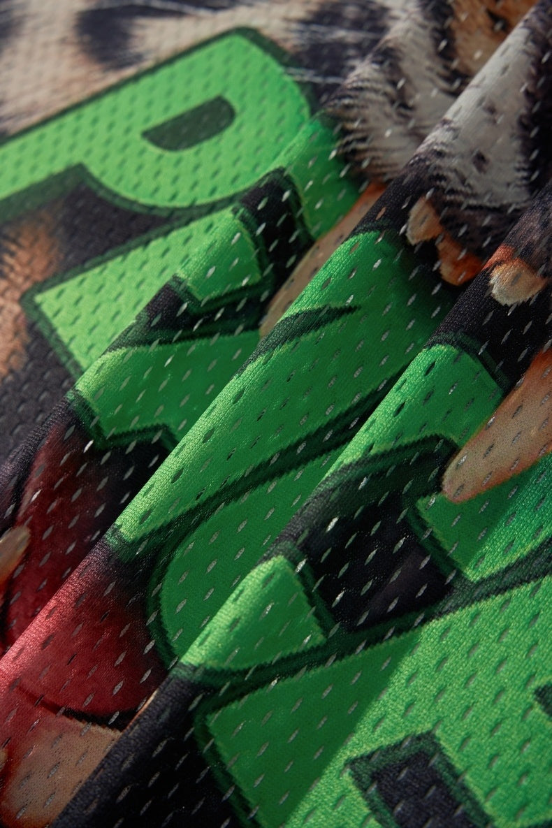 3-6-5.shop Tiger Peace Mesh Jersey