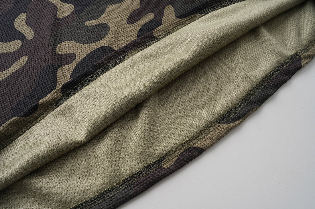 3-6-5.shop Camo Graphic Long Sleeve Jersey