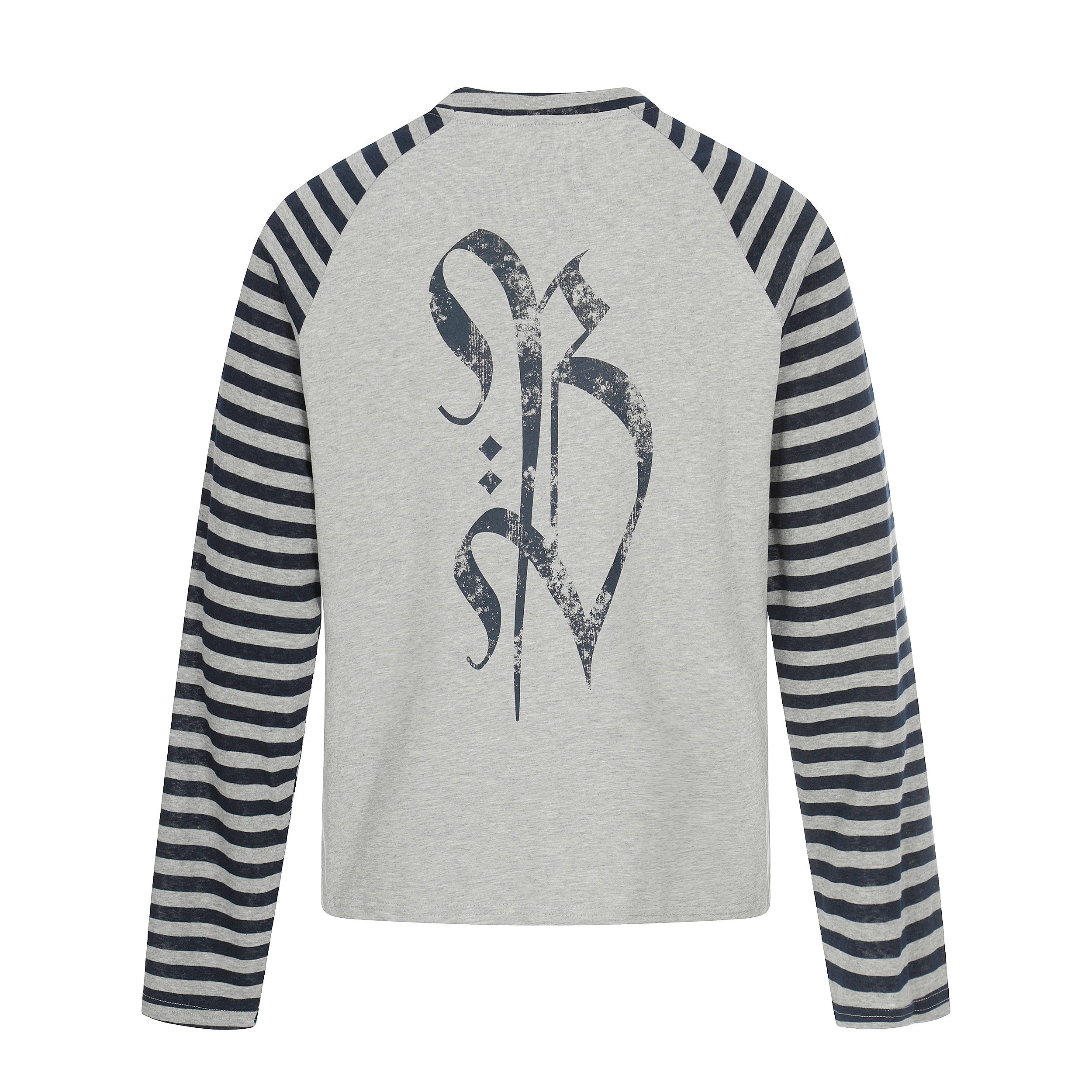 3-6-5.shop Cross Graphic Raglan Long Sleeve Tee