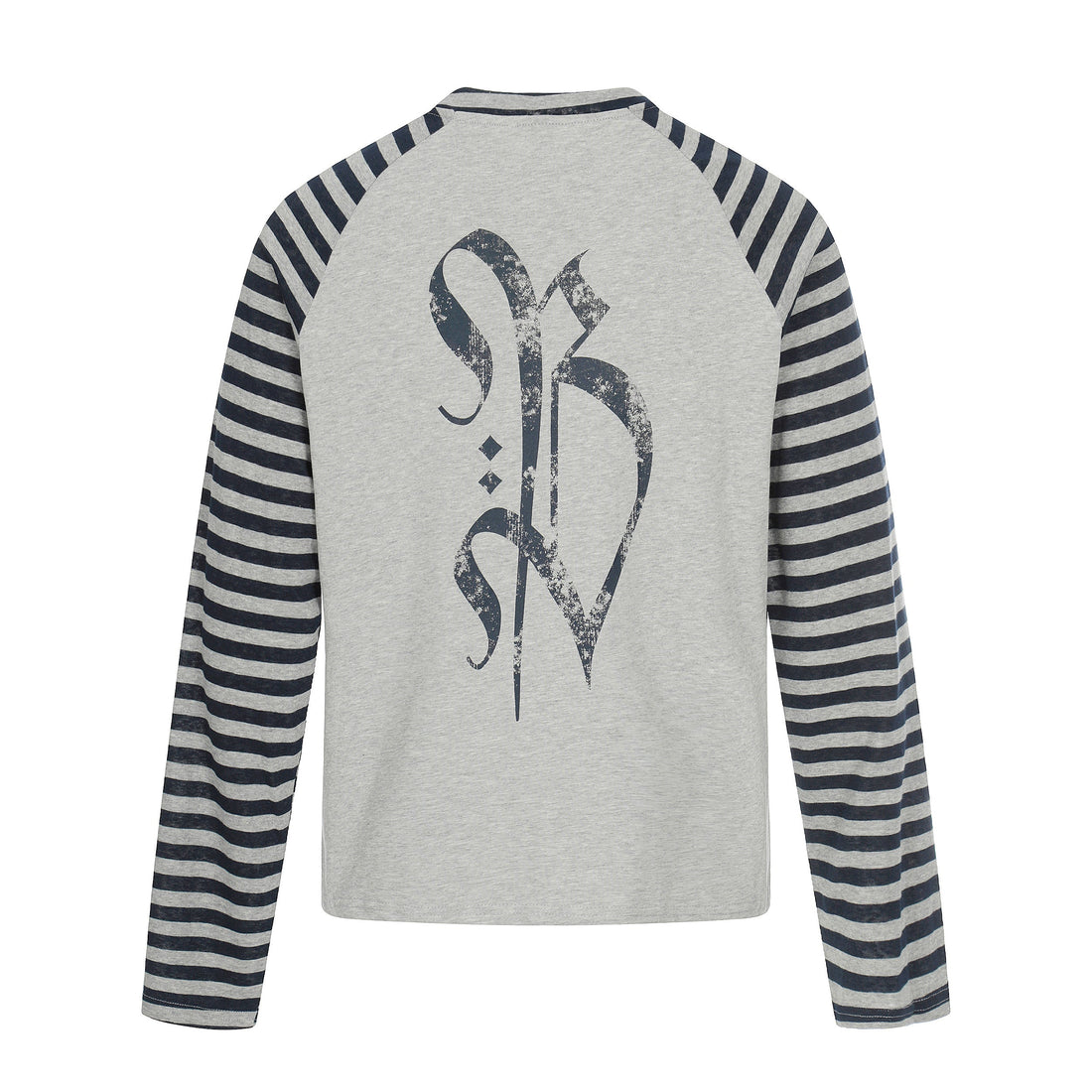 3-6-5.shop Cross Graphic Raglan Long Sleeve Tee