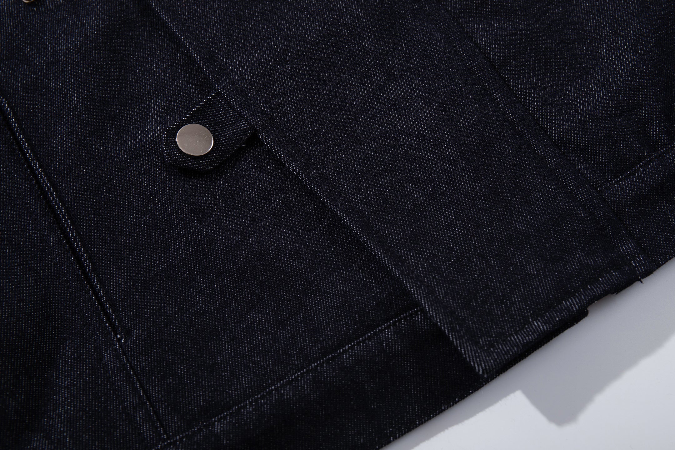 3-6-5.shop Buckle Detail Denim Jacket