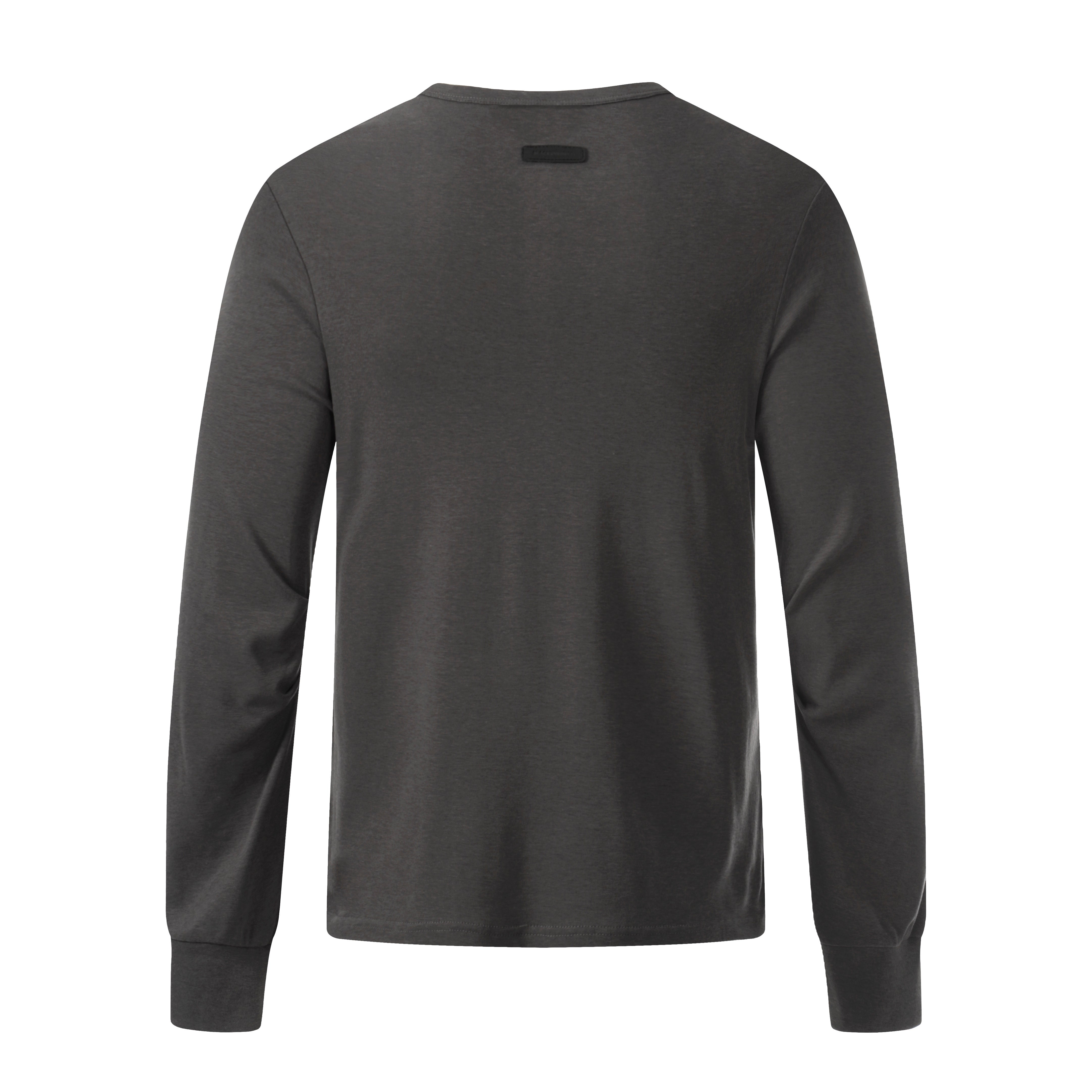 3-6-5.shop Graphic Long Sleeve Henley Tee
