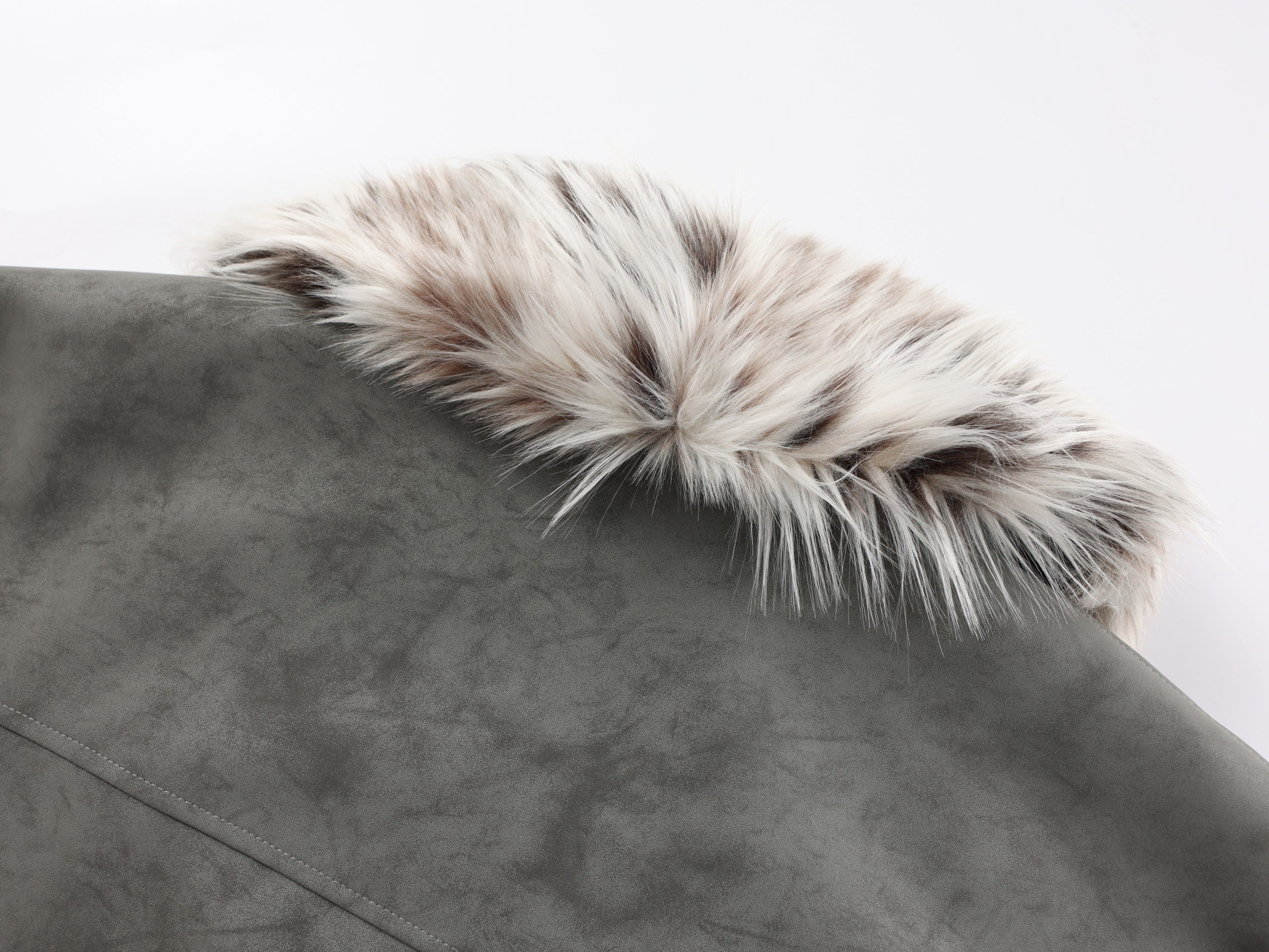 3-6-5.shop Faux-Fur Collar Winter Jacket