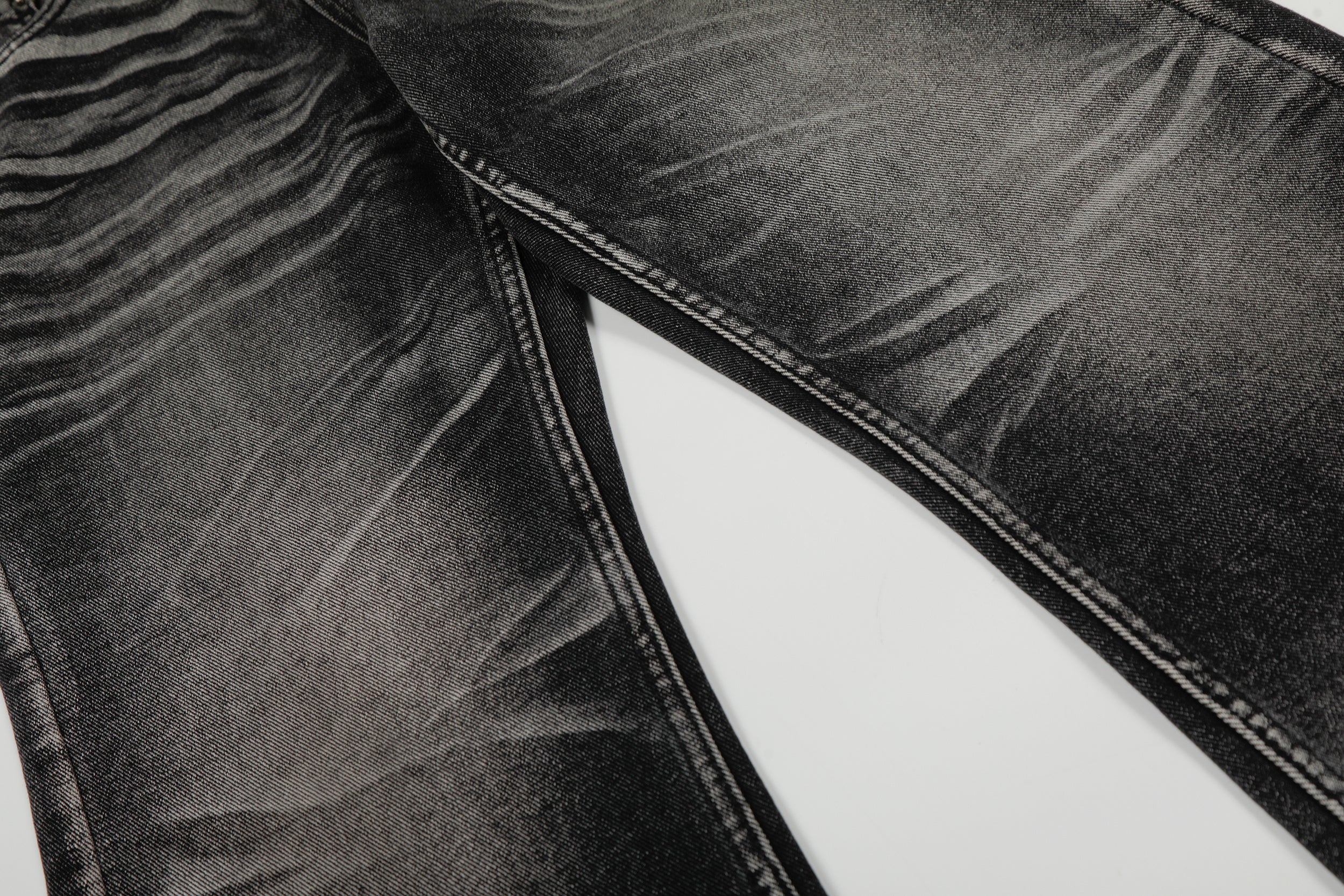 3-6-5.shop Washed Athletic Blend Denim Pants