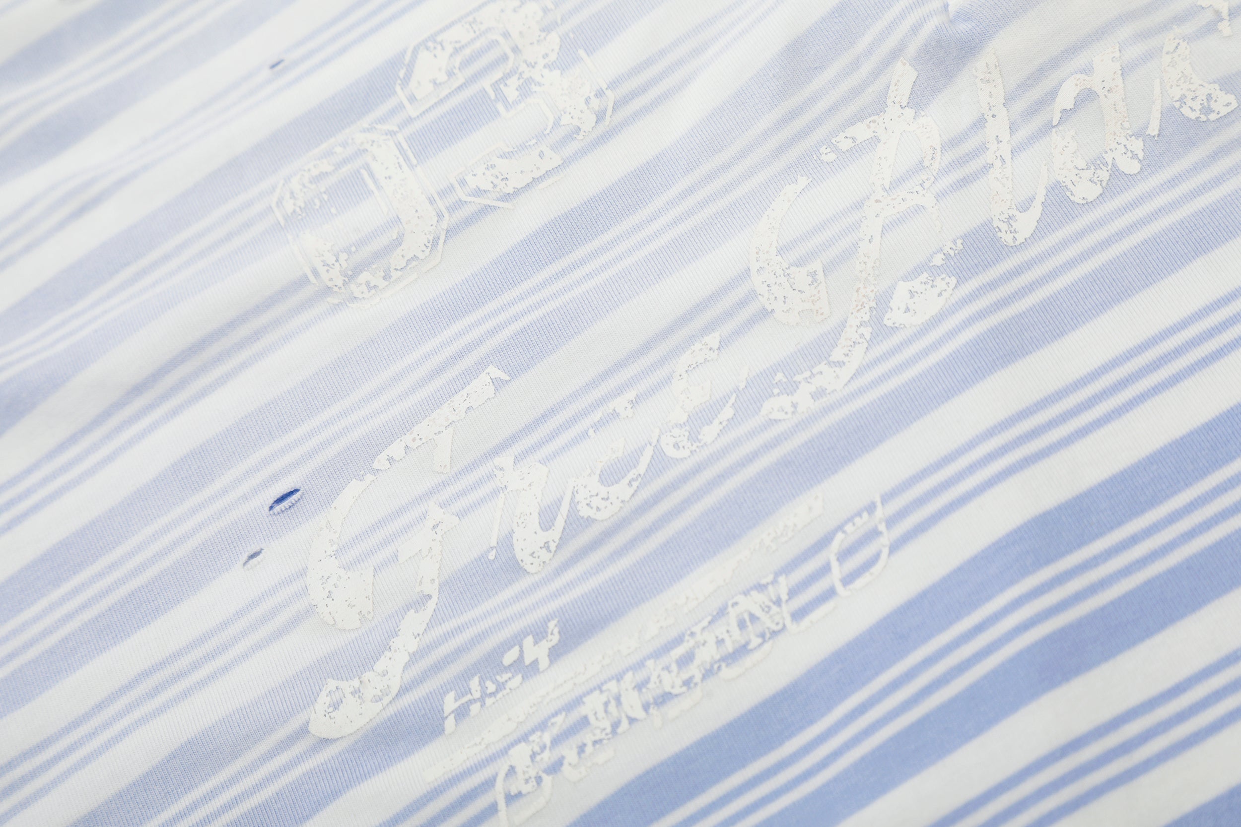 3-6-5.shop Striped Long Sleeve Polo Shirt