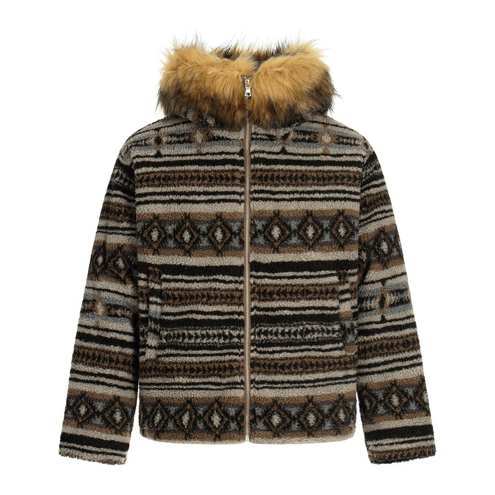 3-6-5.shop Nordic Fur-Trim Performance Zip Jacket