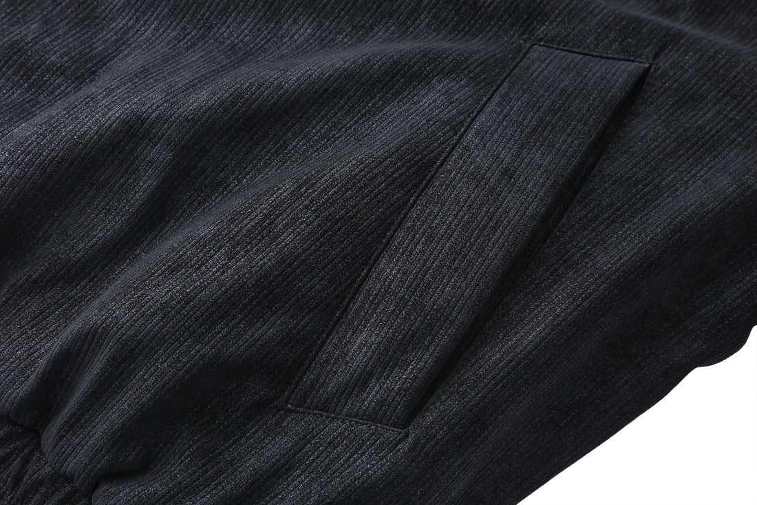 3-6-5.shop Fur-Lined Corduroy Jacket