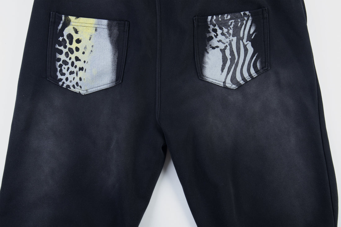 3-6-5.shop Wild Fusion Graphic Sweatpants