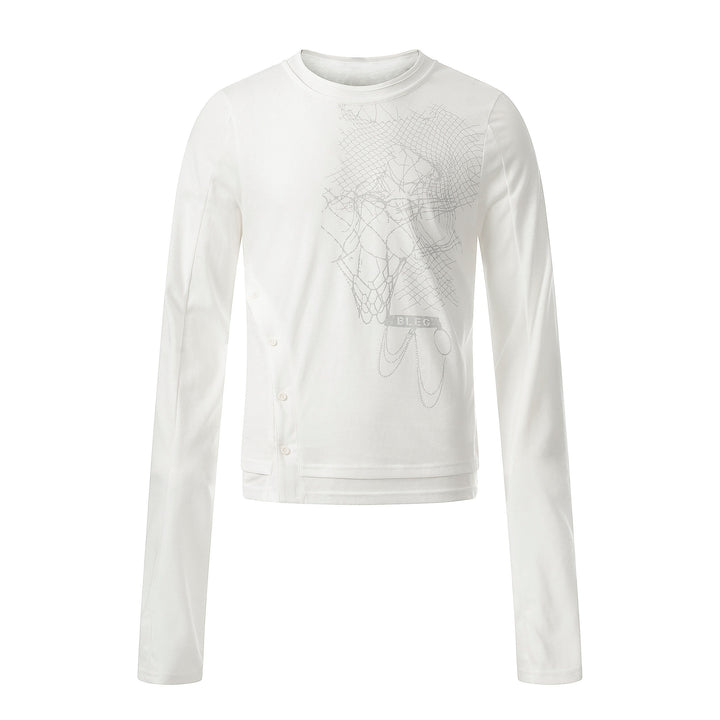 3-6-5.shop Graphic Long Sleeve Tee