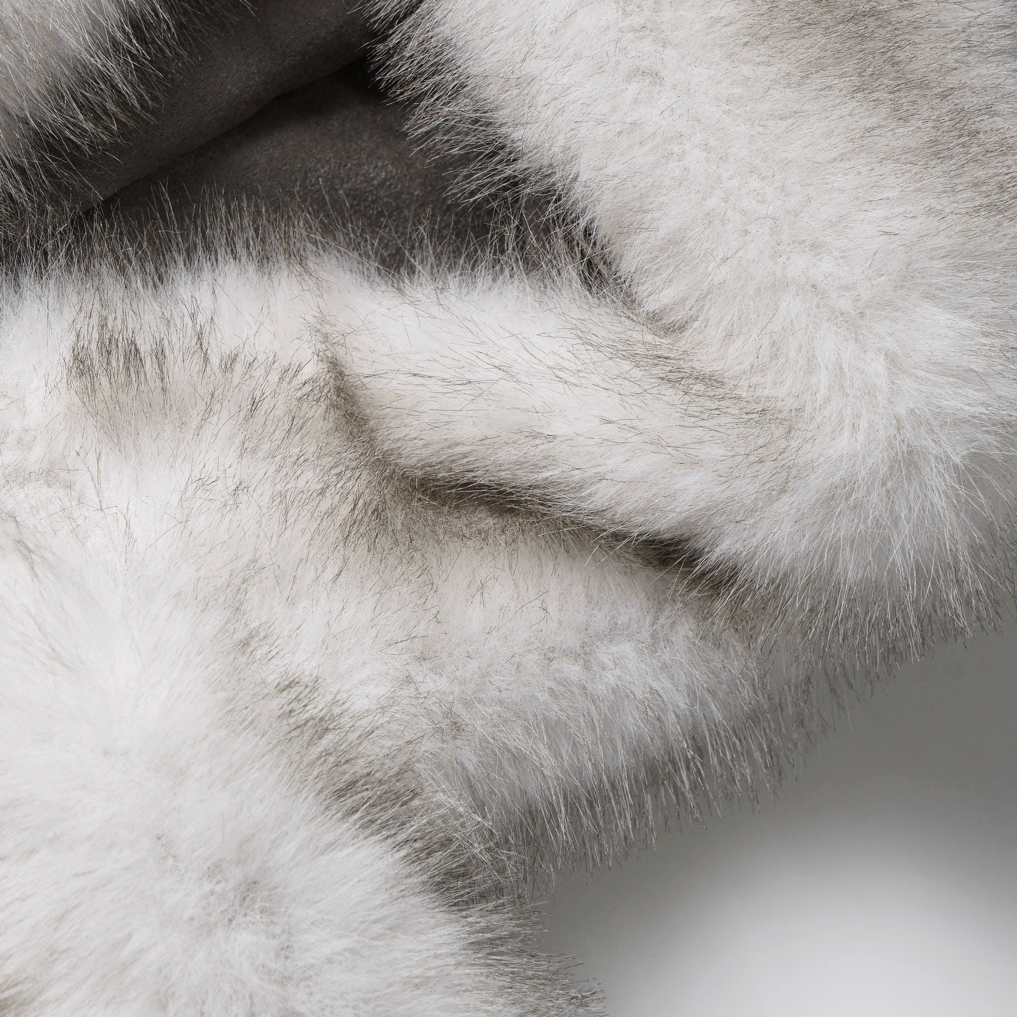 3-6-5.shop Reversible Faux Fur Hooded Jacket