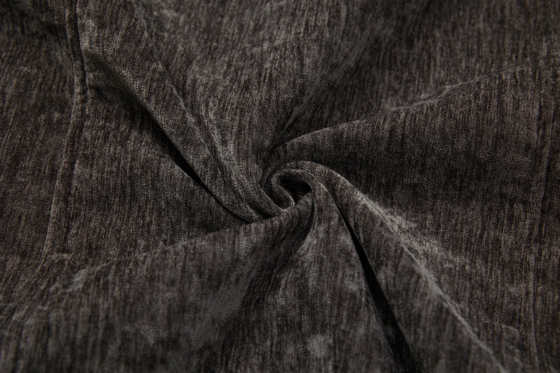 3-6-5.shop Chenille Panel Bomber Jacket