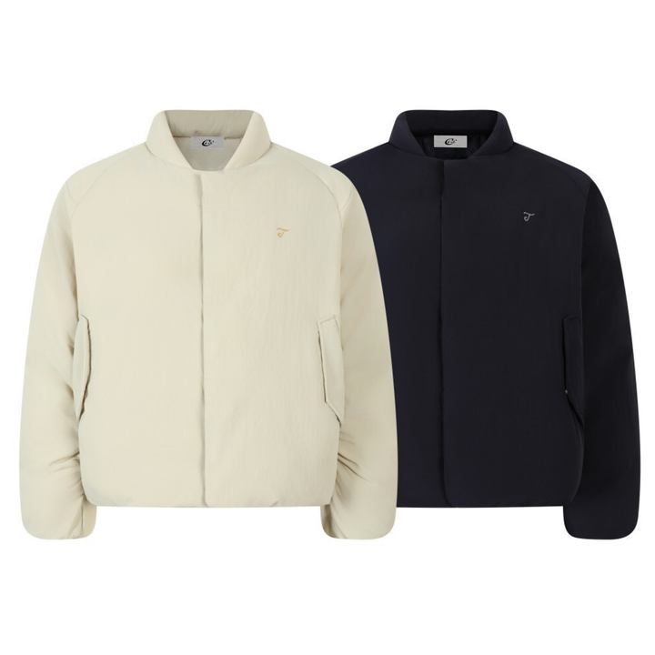 3-6-5.shop Minimal Nylon Bomber Jacket