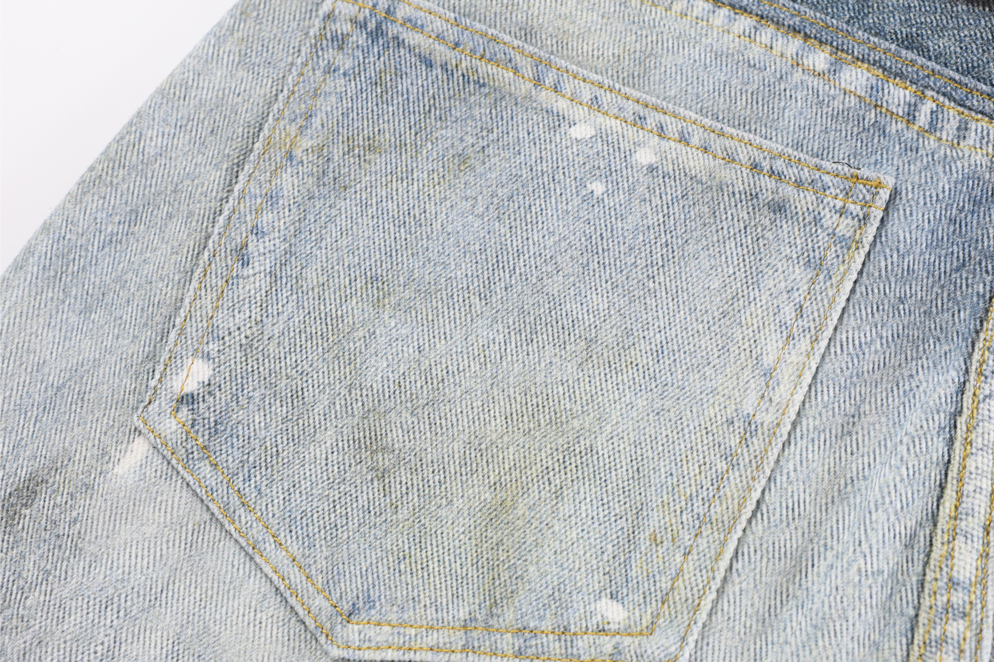3-6-5.shop Tie-Detailed Washed Barrel Jeans