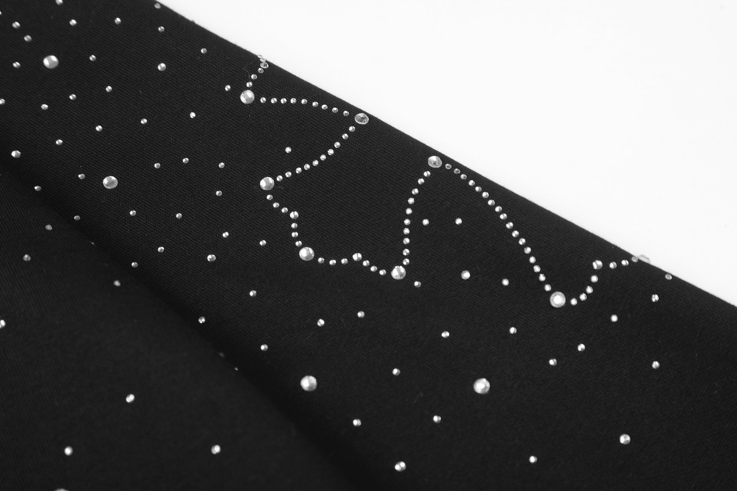 3-6-5.shop All-Over Rhinestone Zip Hoodie