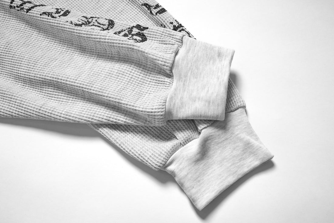 3-6-5.shop Gothic Cross Knit Sweatshirt