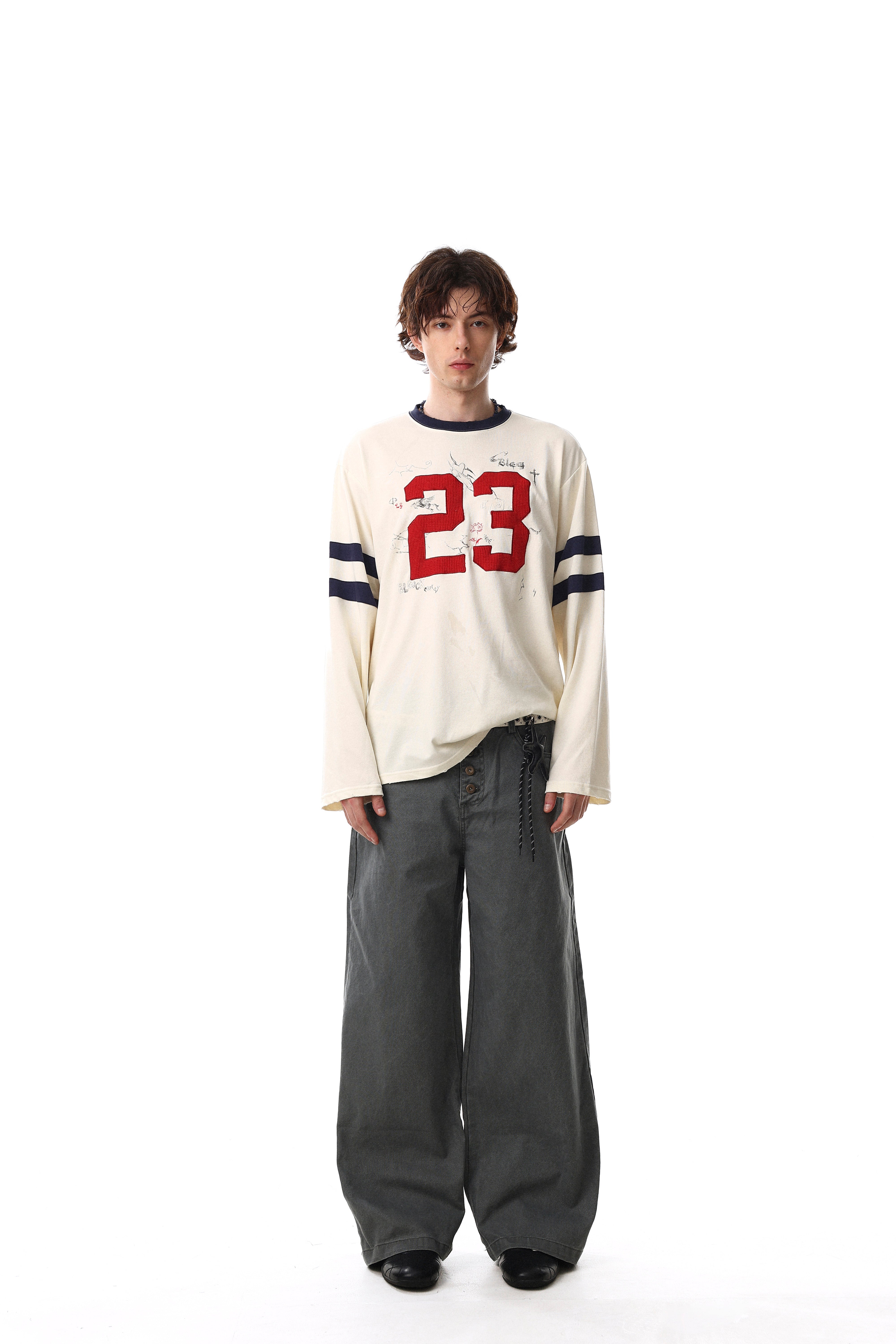 3-6-5.shop Vintage Graphic Long Sleeve Tee