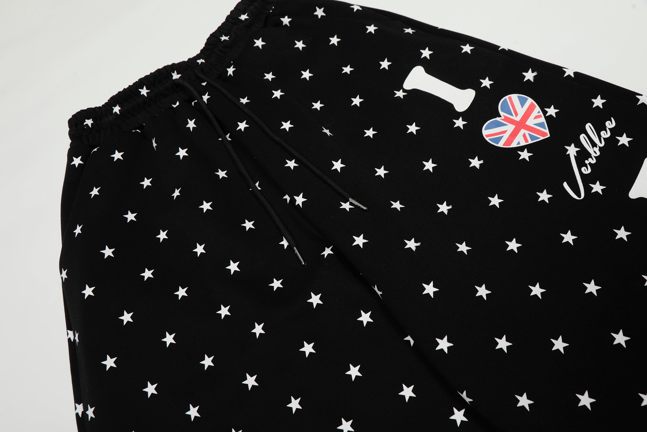 3-6-5.shop All-Over Star Print Wide-Leg Pants