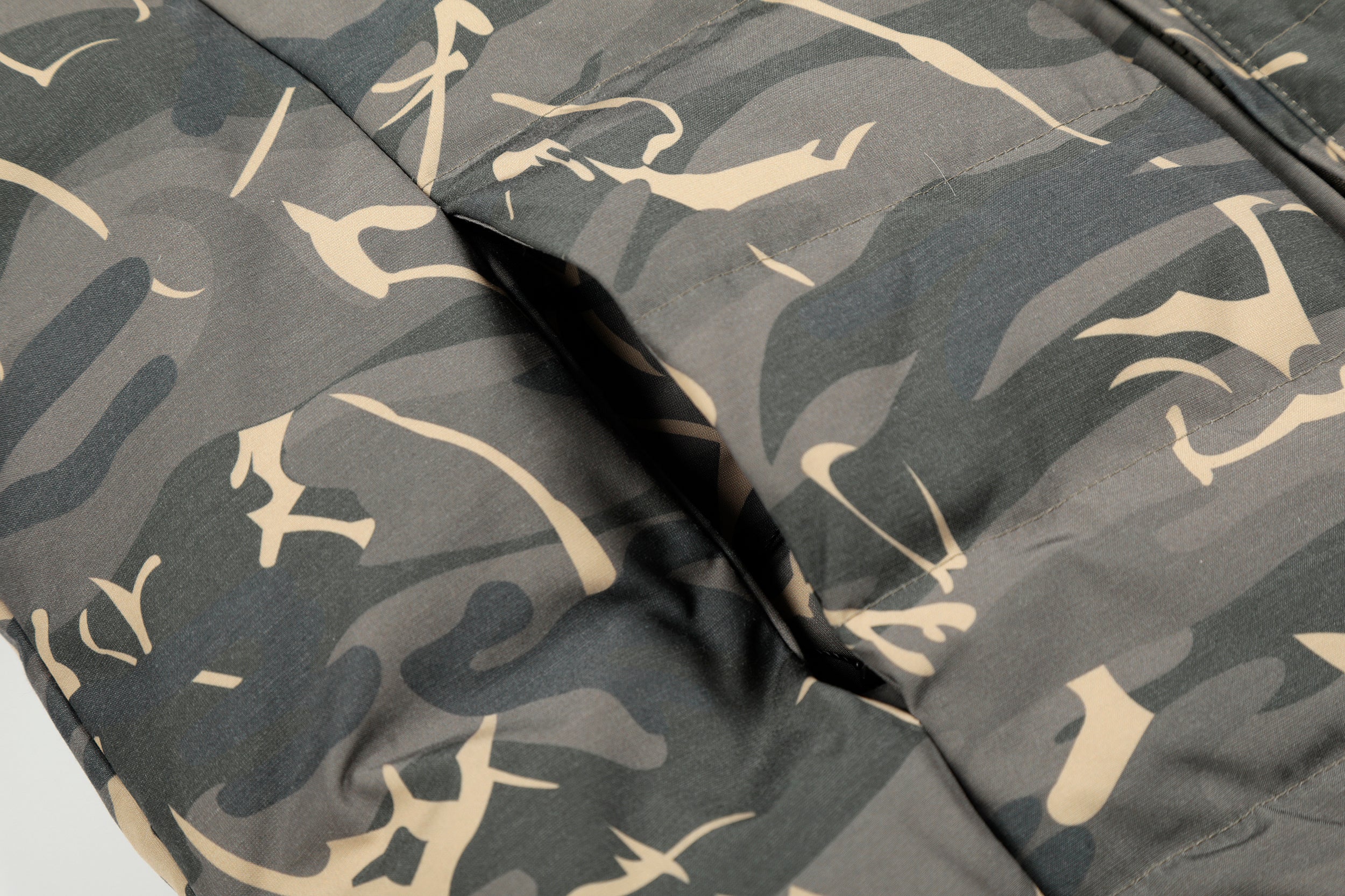 3-6-5.shop Camo Down Puffer Jacket