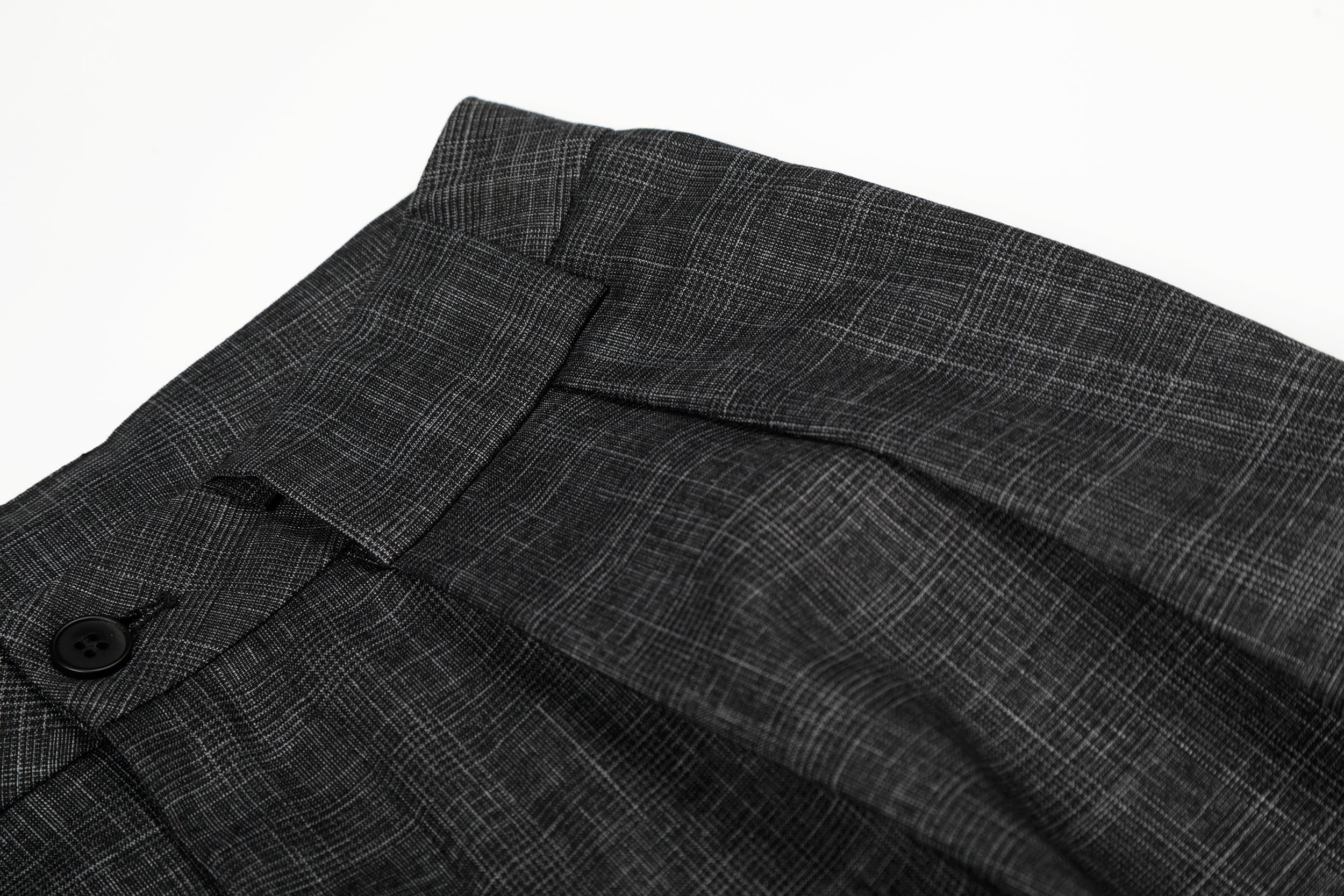 3-6-5.shop Textured Pleated Wide-Leg Trousers