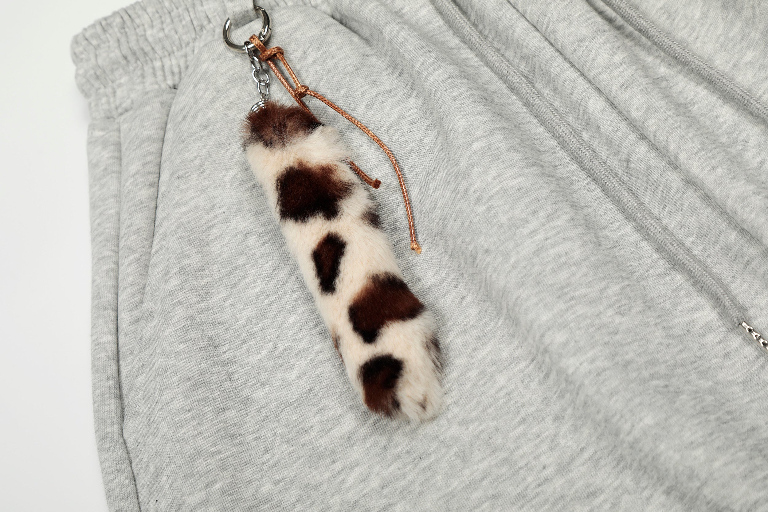 3-6-5.shop Leopard Stripe Loose Sweatpants