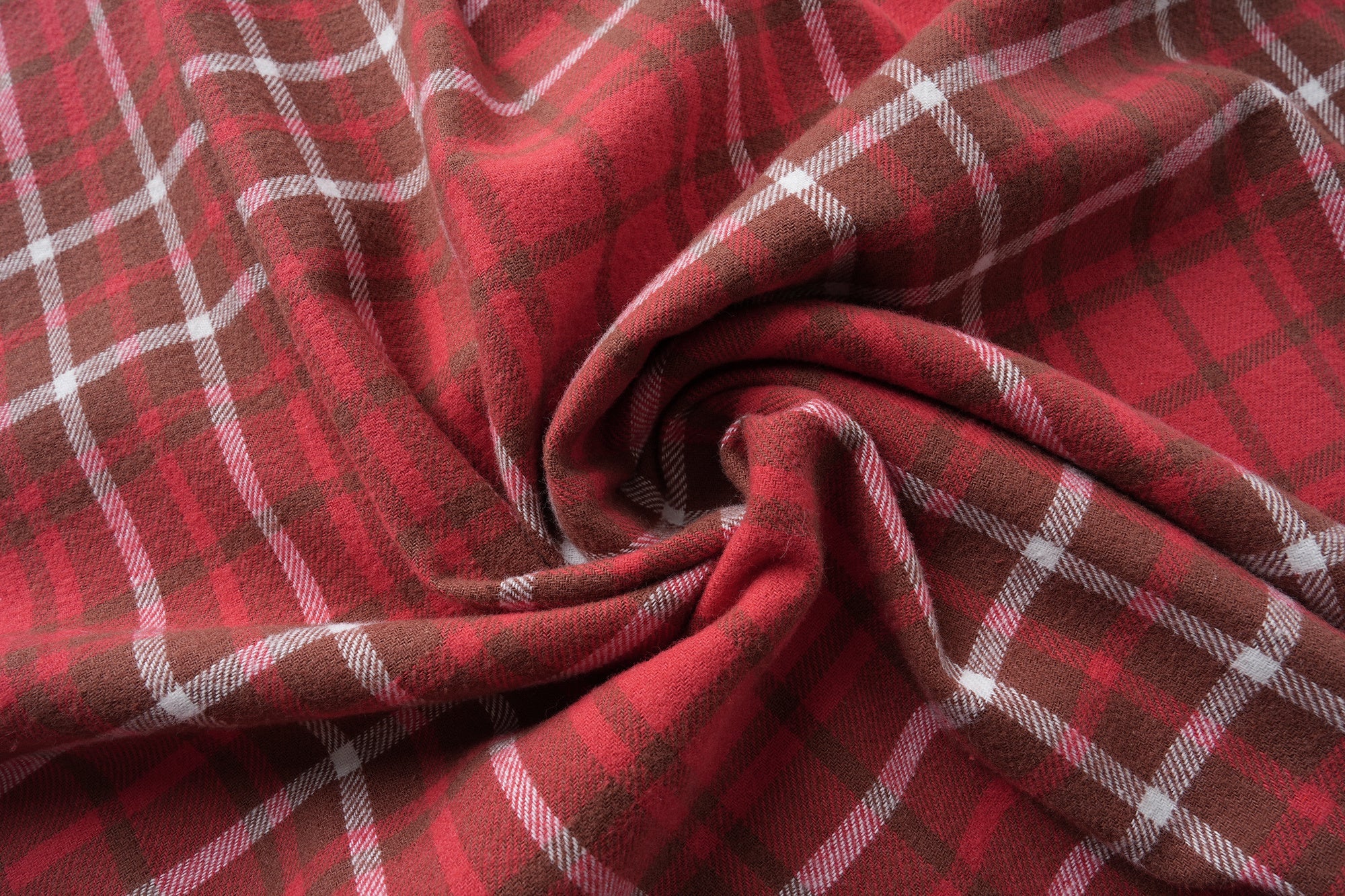 3-6-5.shop Patchwork Plaid Button-Up Shirt
