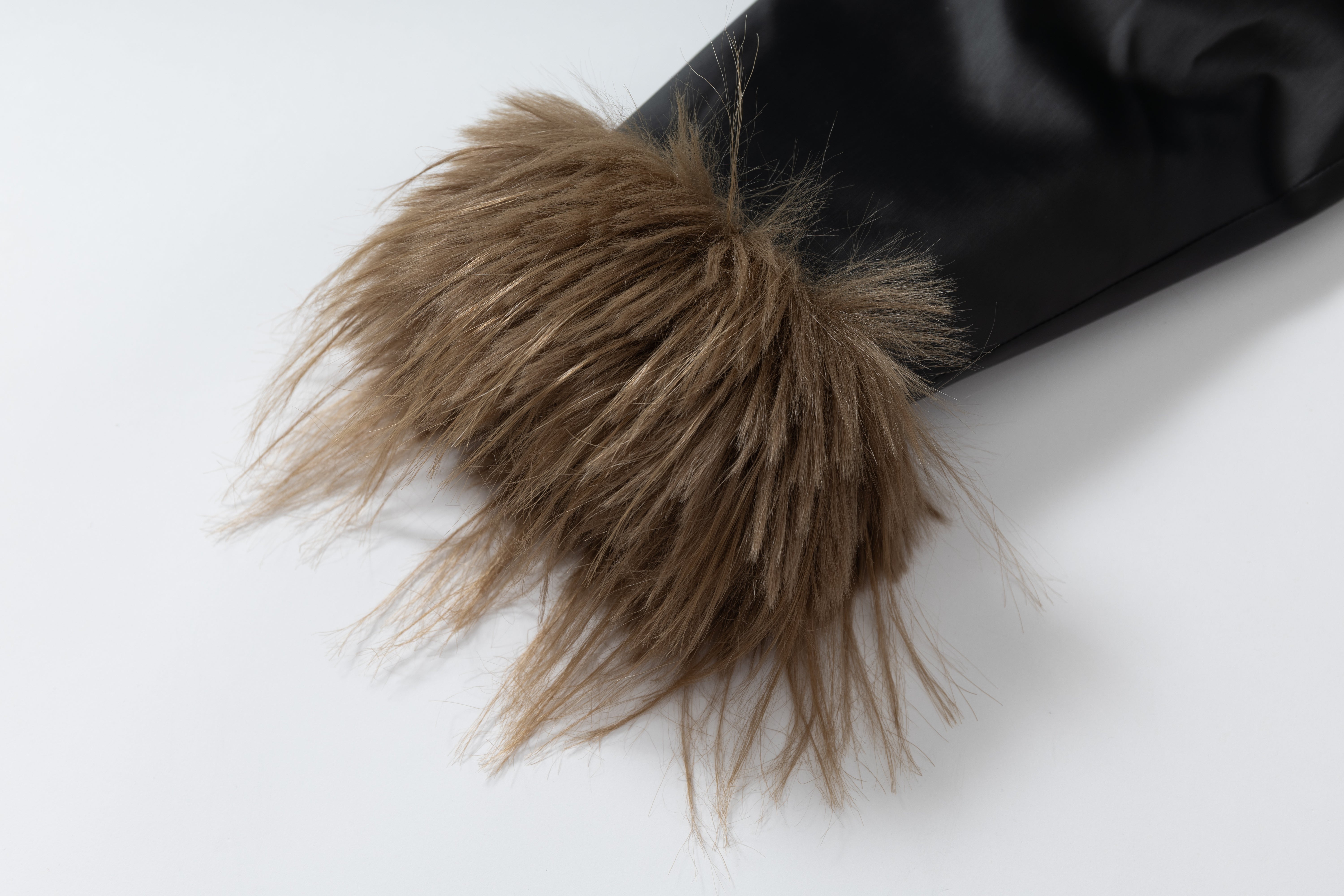 3-6-5.shop Faux-Leather Fur Trim Jacket