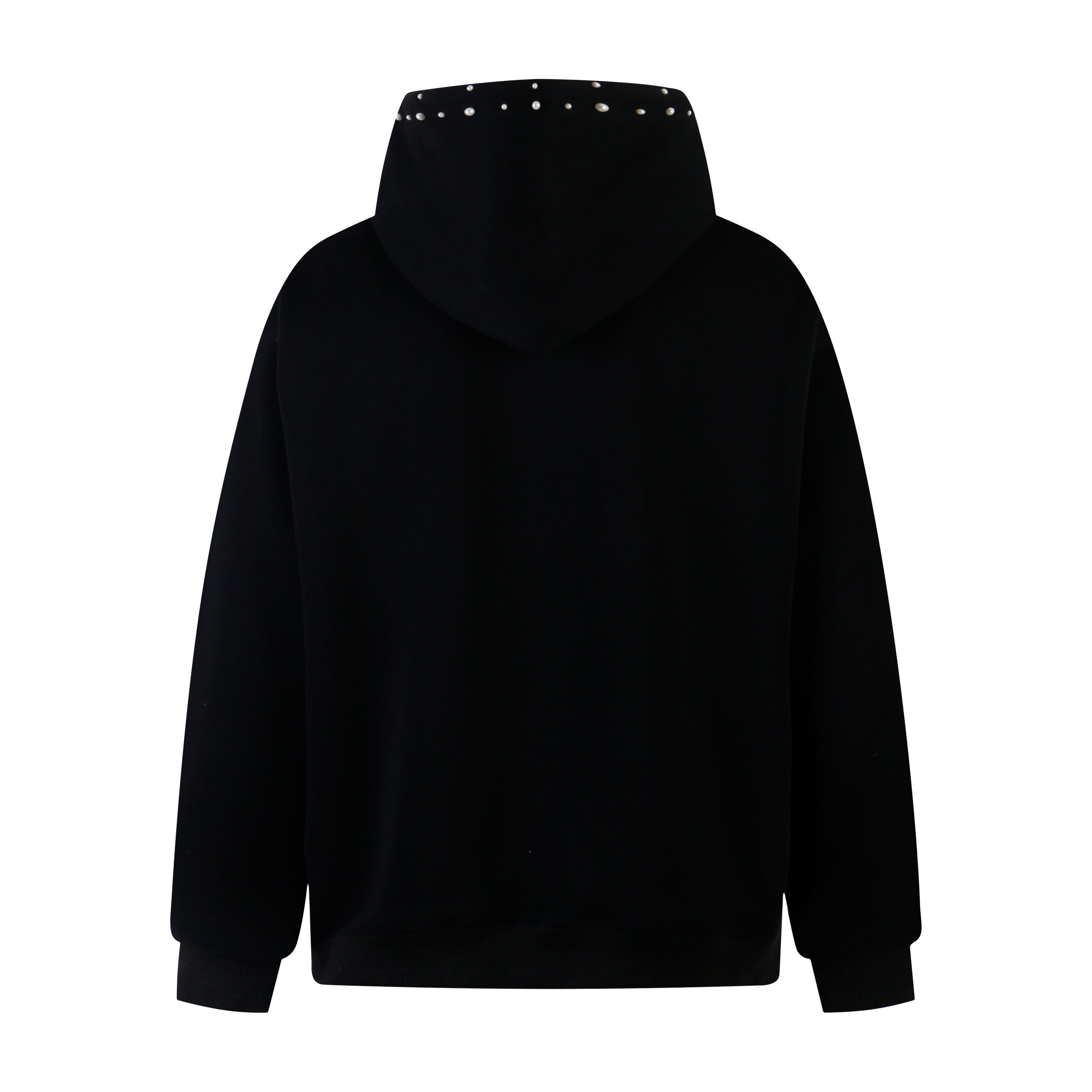3-6-5.shop Star & Number Appliqué Hoodie