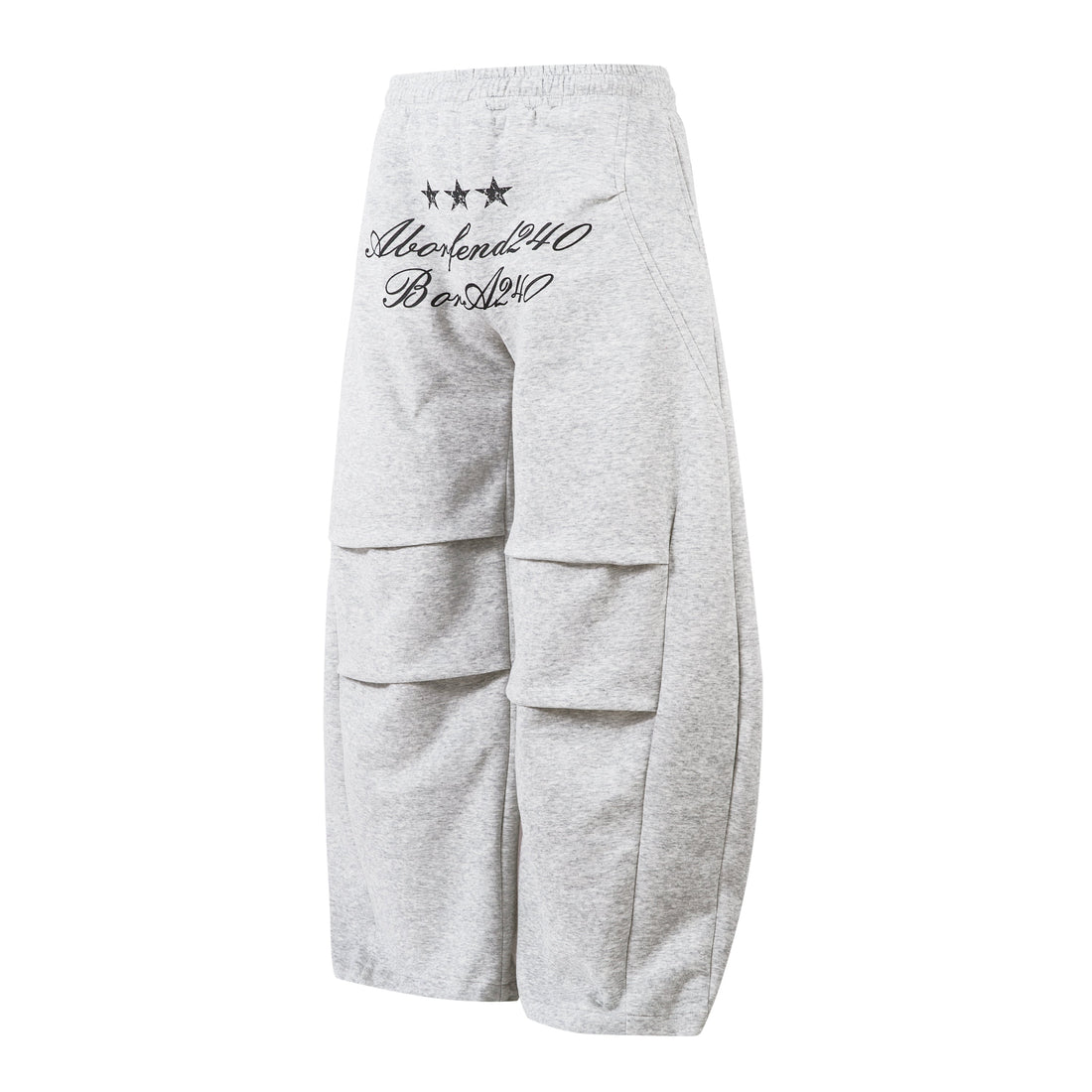 3-6-5.shop Embroidered Multi-Pocket Sweat Cargo Pants