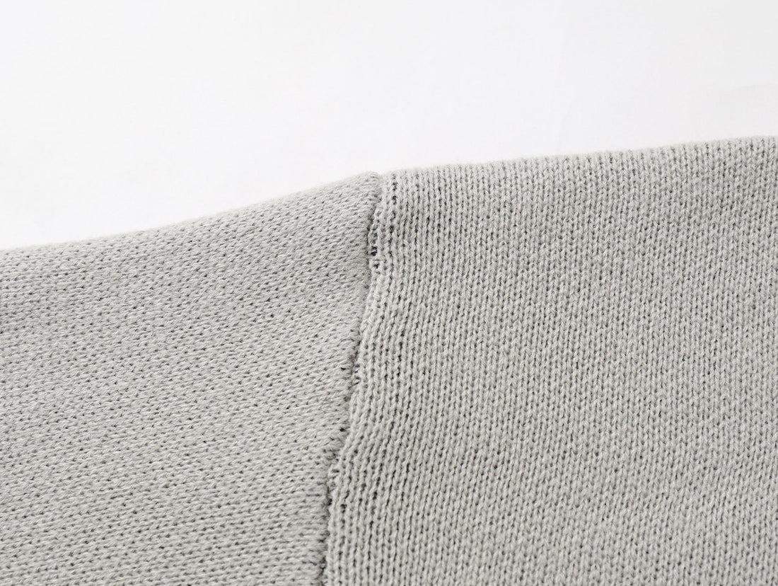 3-6-5.shop Eye Vision Knit Zip Cardigan