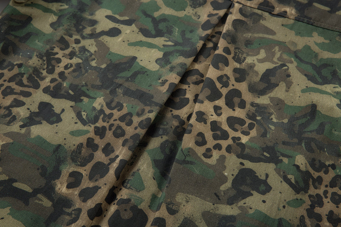 3-6-5.shop Camo-Leopard Hybrid Utility Shirt