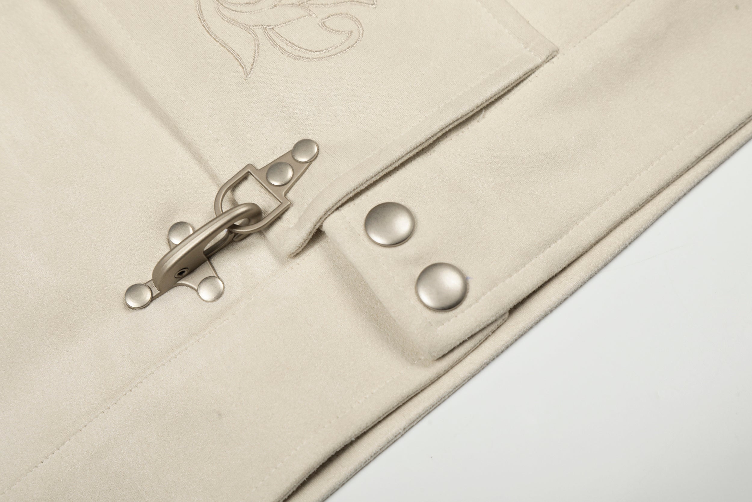 3-6-5.shop Toggle-Closure Embroidered Jacket