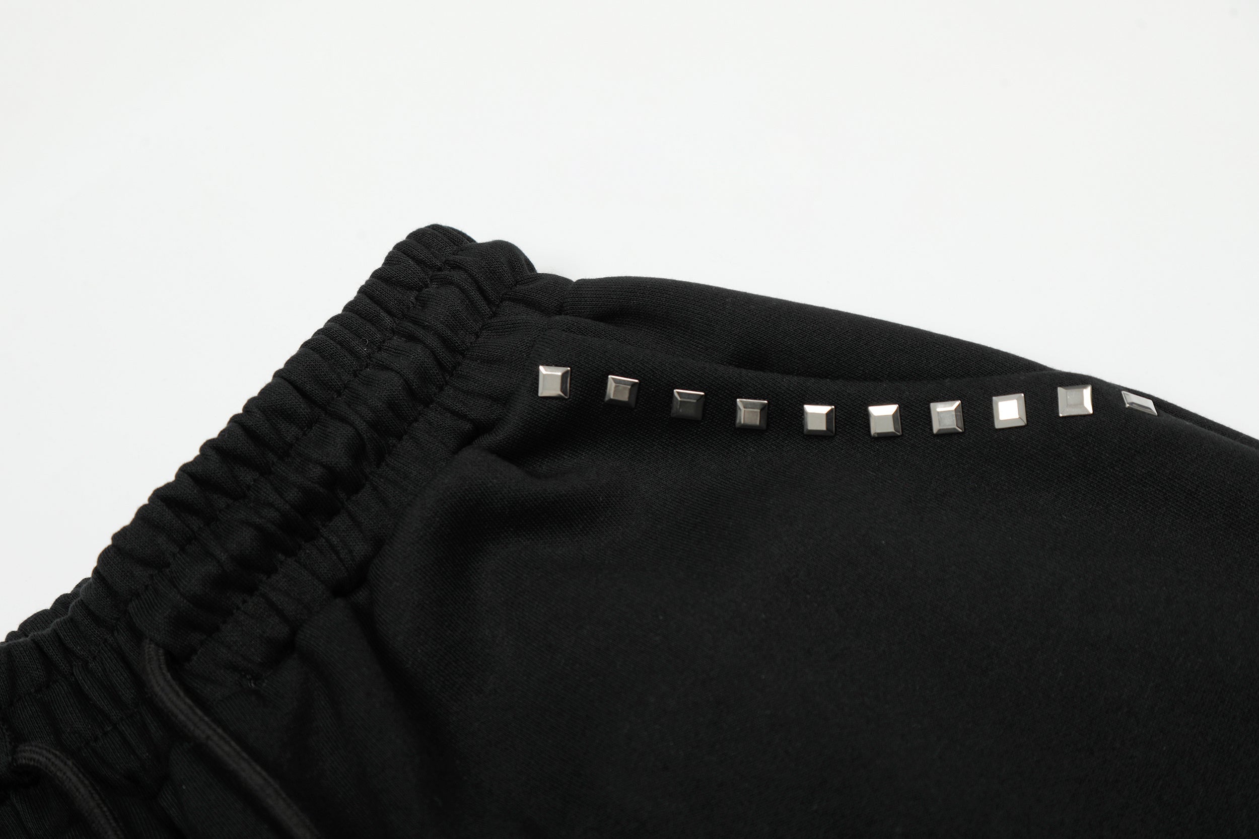 3-6-5.shop Studded Cross Wide-Leg Sweatpants