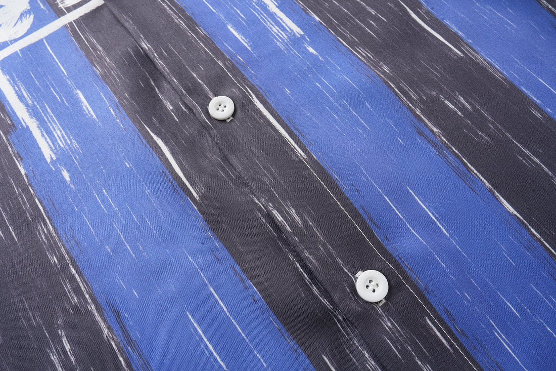 3-6-5.shop Graphic Sport Button-Up Shirt