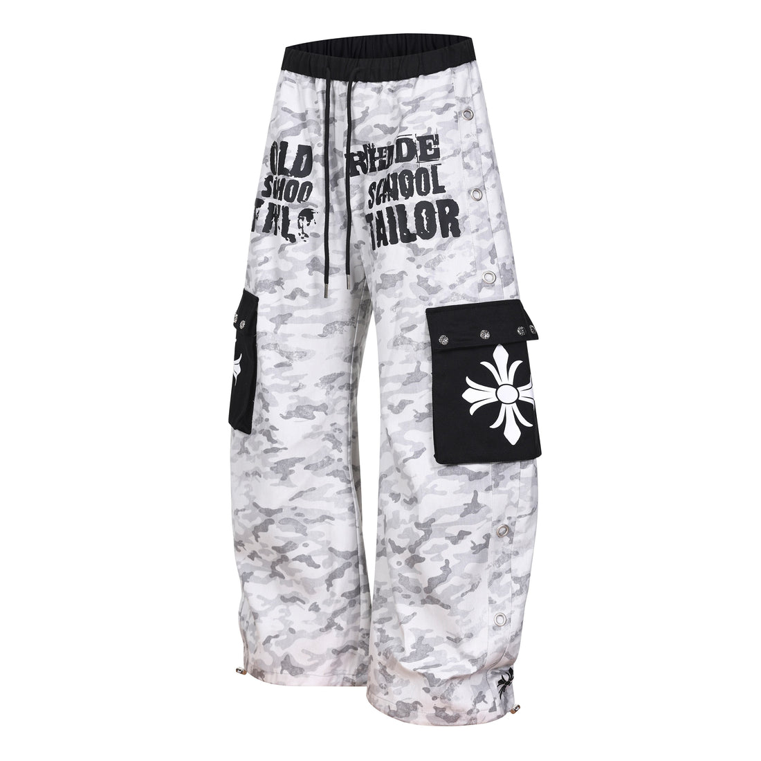 3-6-5.shop Camo Graphic Cargo Pants