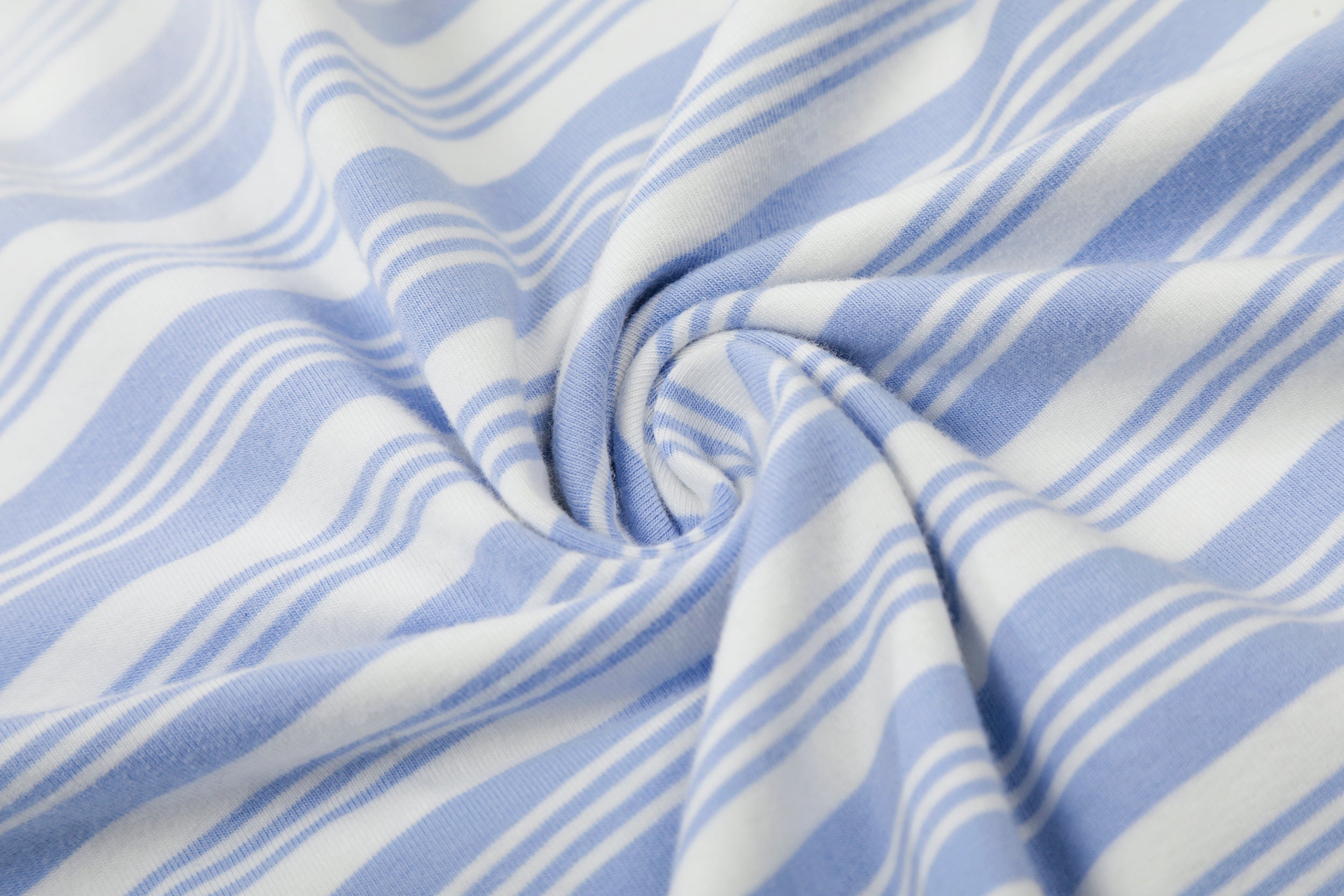 3-6-5.shop Striped Long Sleeve Polo Shirt