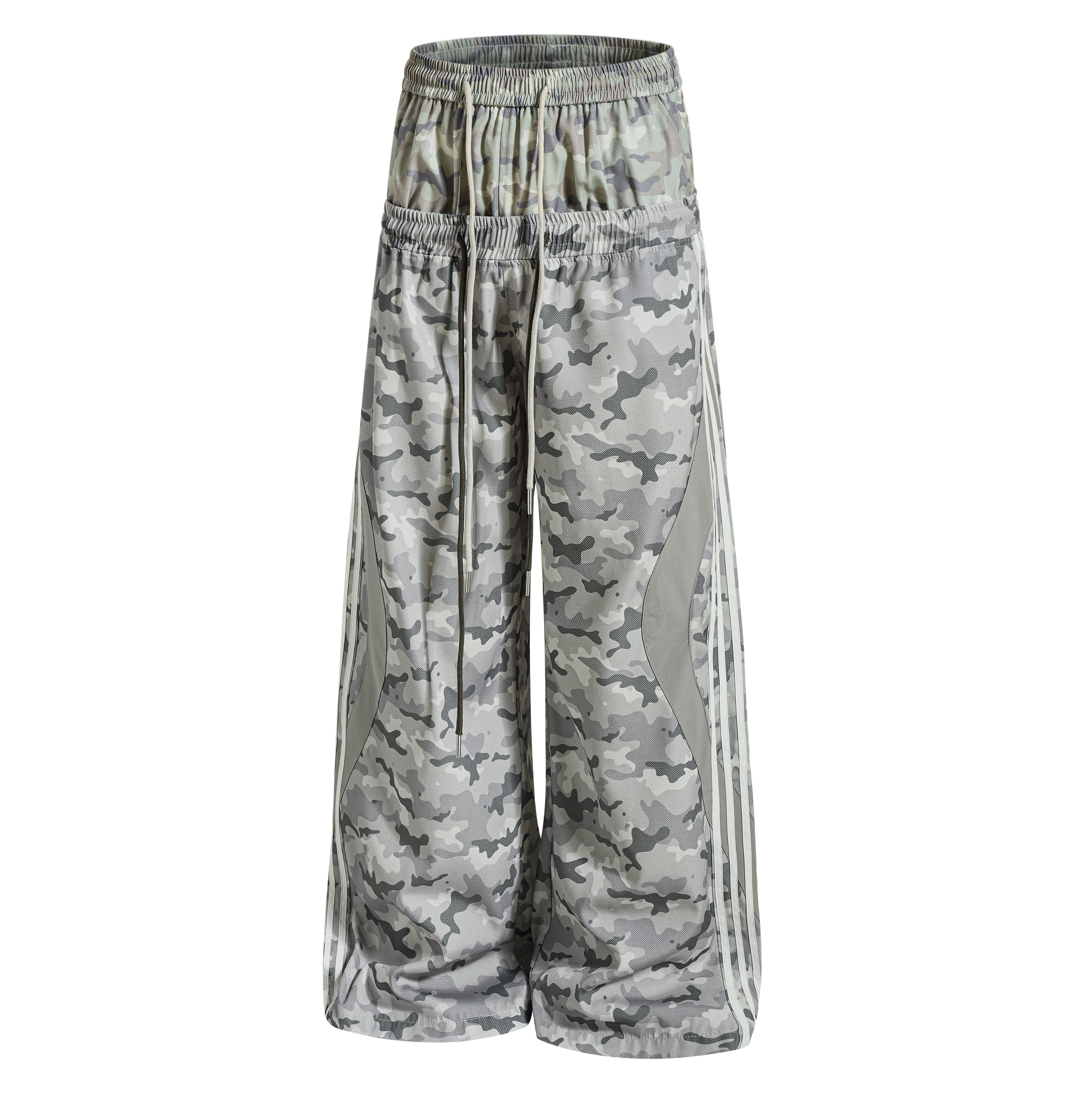 3-6-5.shop Camo Mesh Track Pants