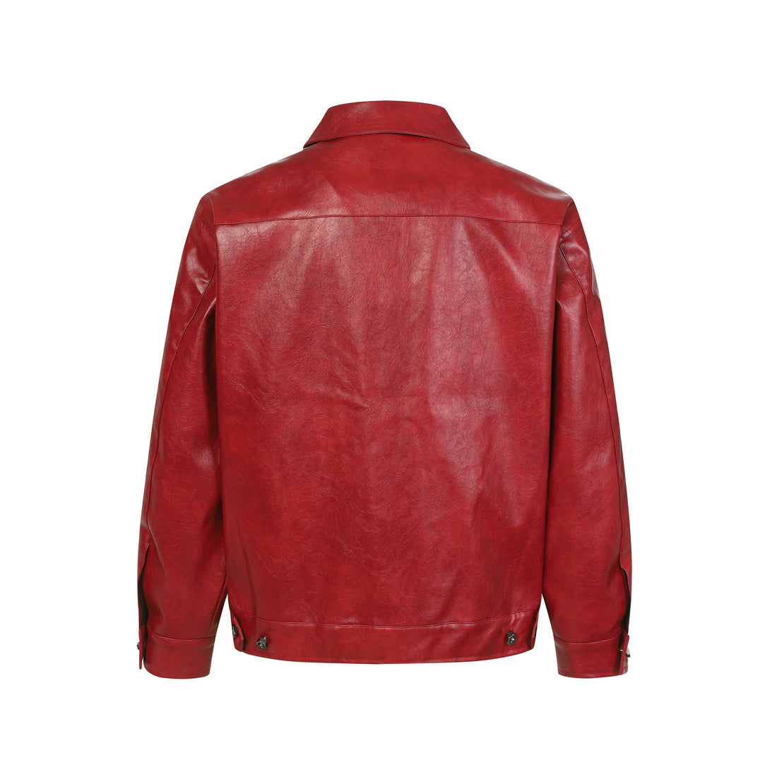 3-6-5.shop Web Embossed PU Jacket