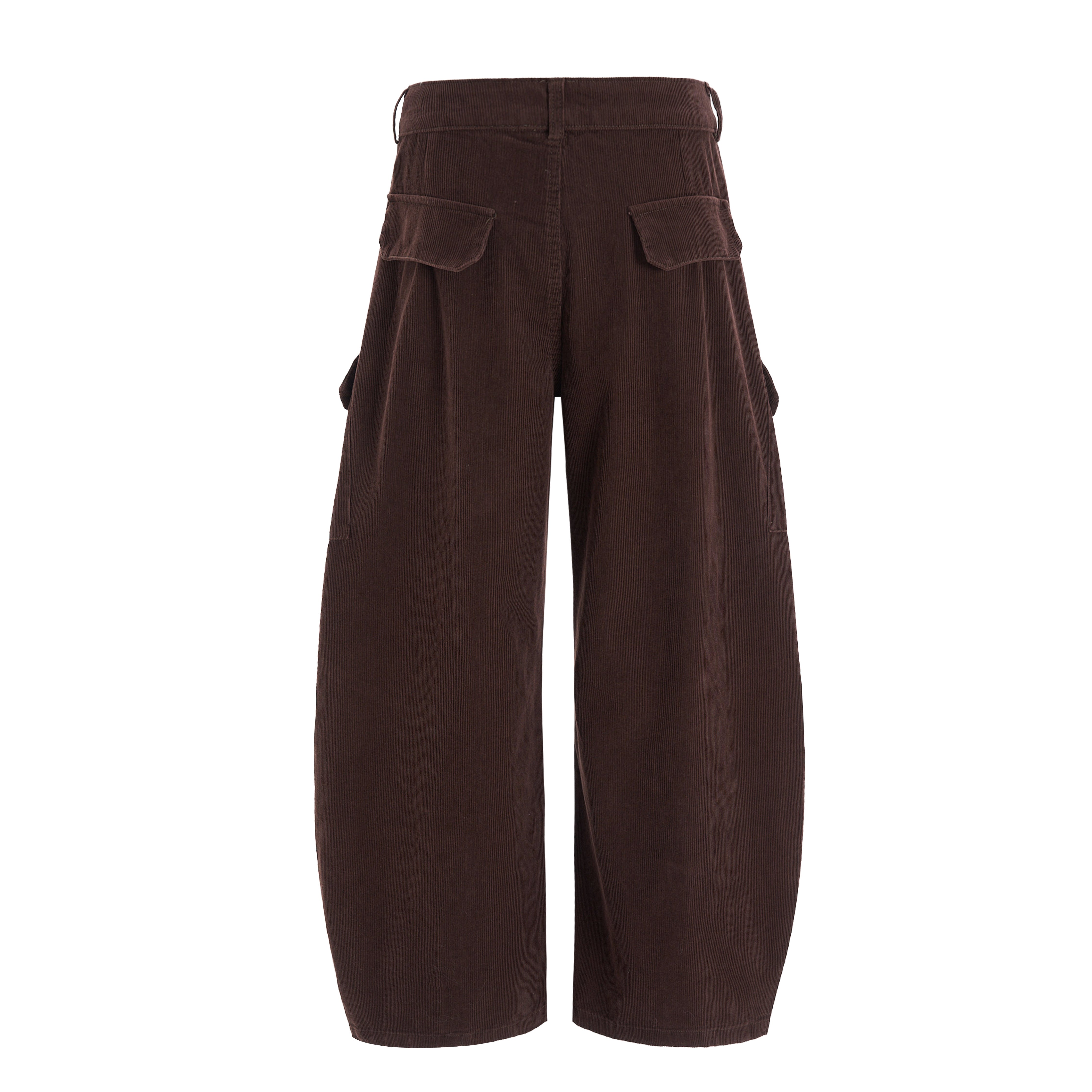 3-6-5.shop Corduroy Cargo Wide-Leg Pants