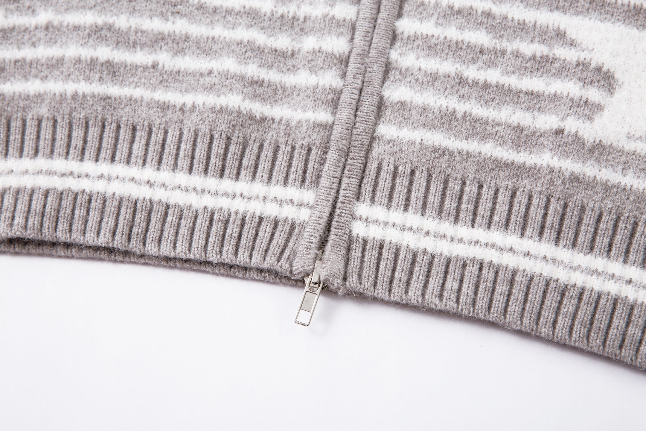 3-6-5.shop Star Knit Faux Fur Hoodie
