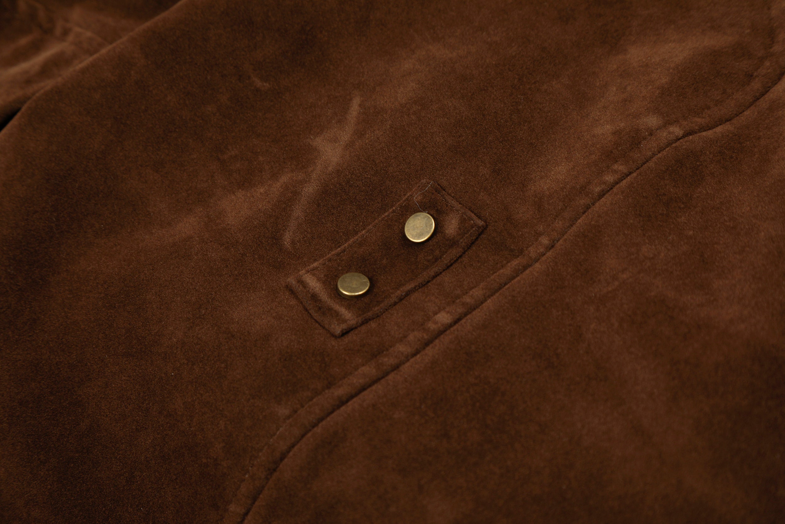 3-6-5.shop Faux Suede Fur-Lined Jacket