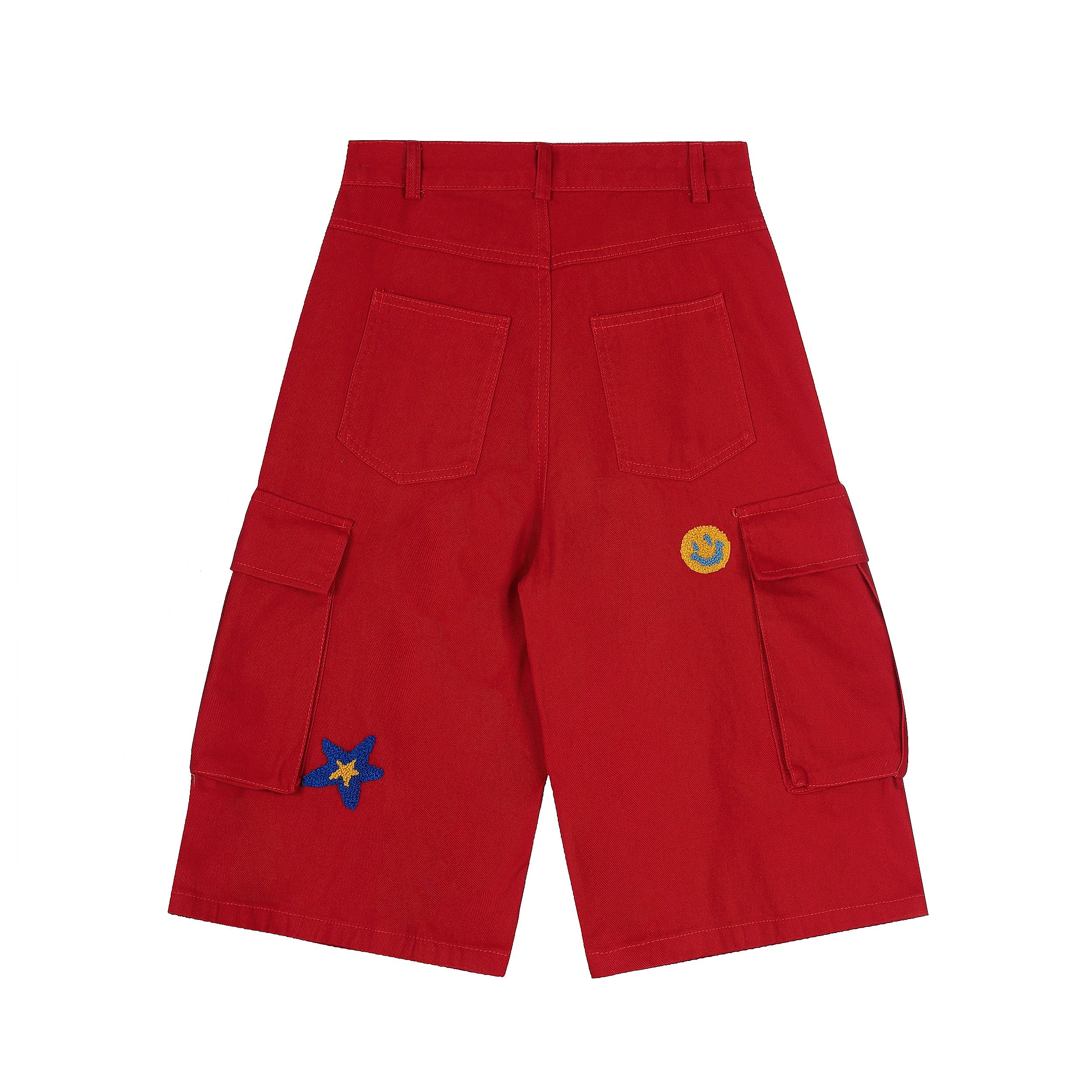 3-6-5.shop Patchwork Cargo Shorts