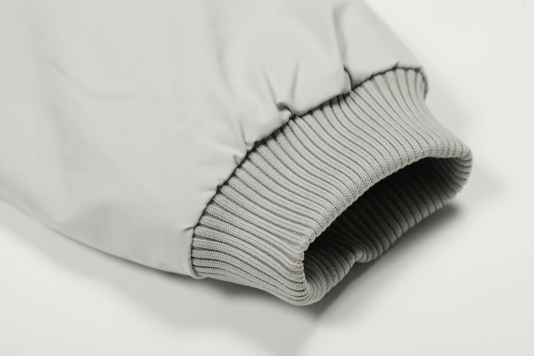 3-6-5.shop Faux Fur Hood Utility Bomber Jacket