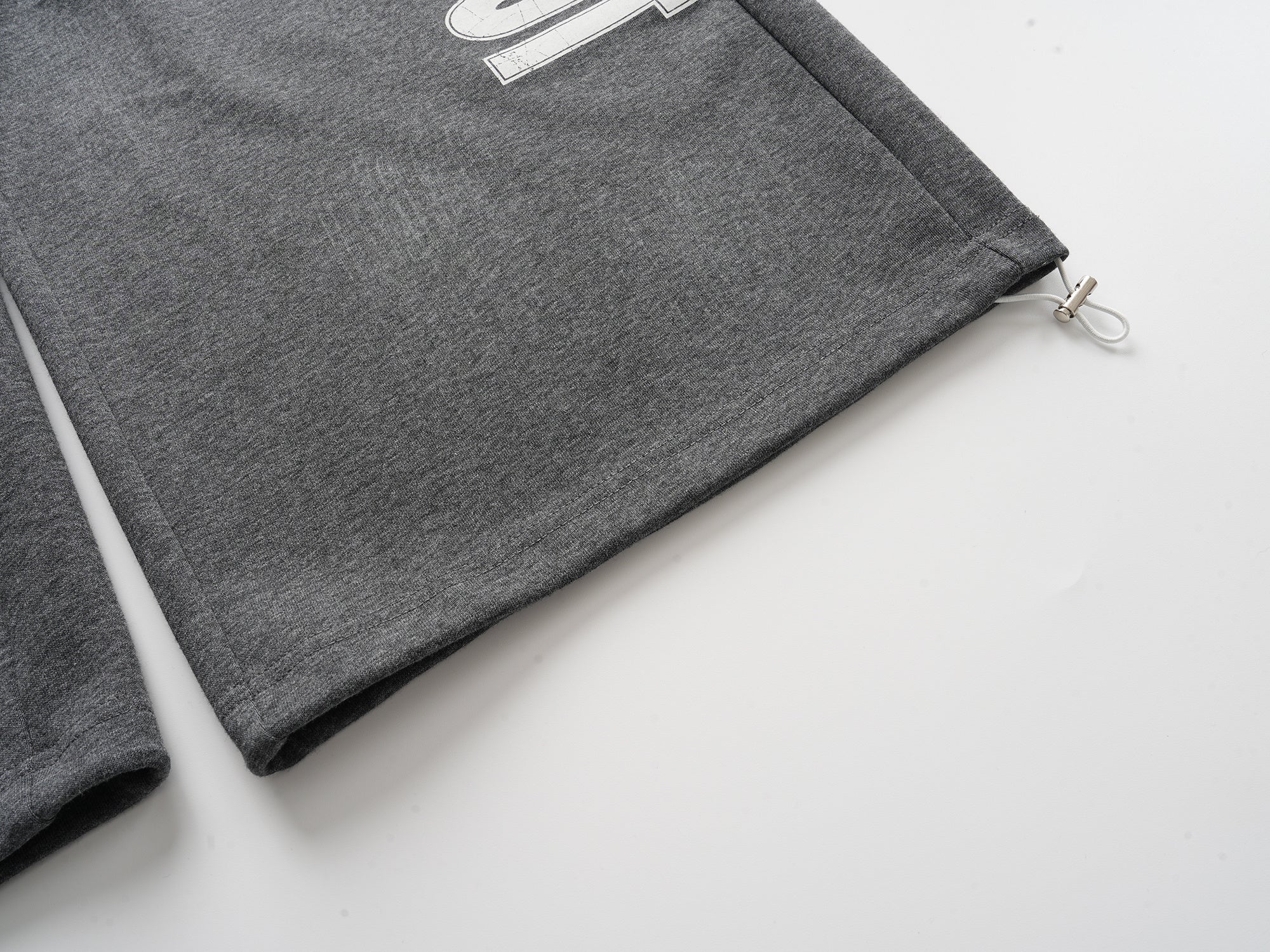 3-6-5.shop Distressed Print Wide-Leg Sweatpants